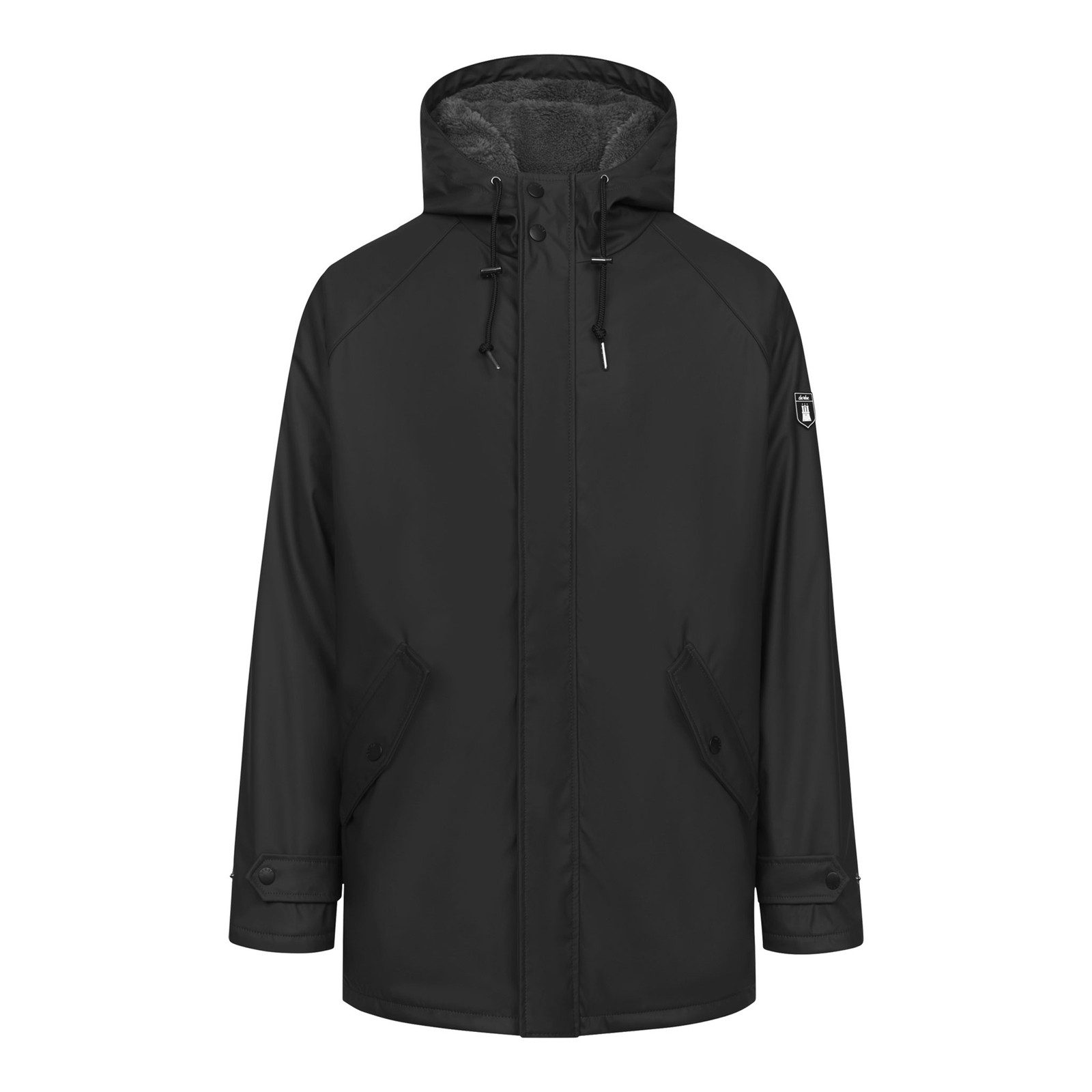 Derbe Outdoorjacke Trekholm_AS mit weichem Teddy-Innenfutter