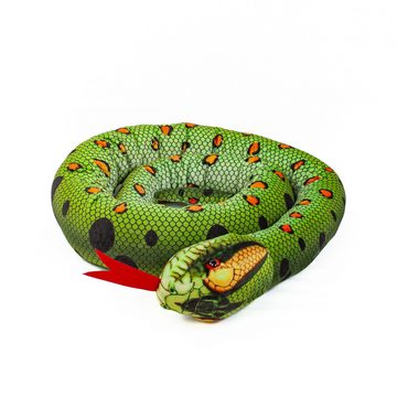 Cornelißen Kuscheltier Kuscheltier Schlange Anakonda grün 150 cm