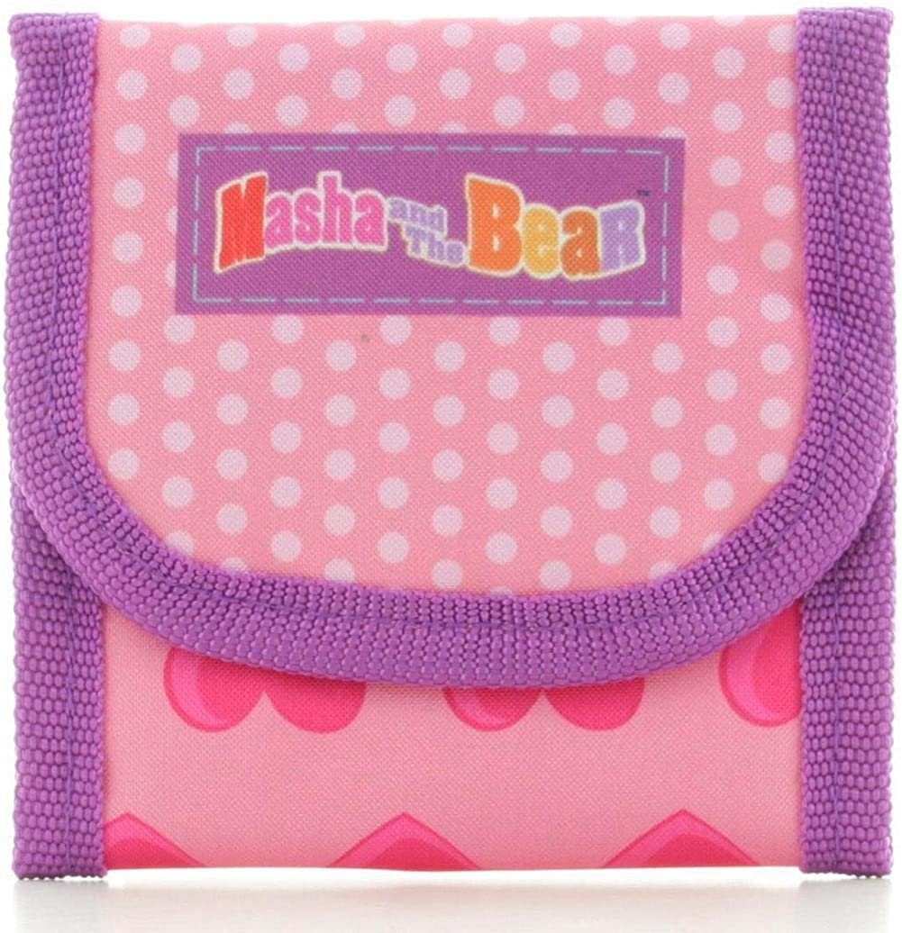 Masha and the bear Geldbörse Masha und der Bär Mädchen Portmonee Kinder Geldbörse