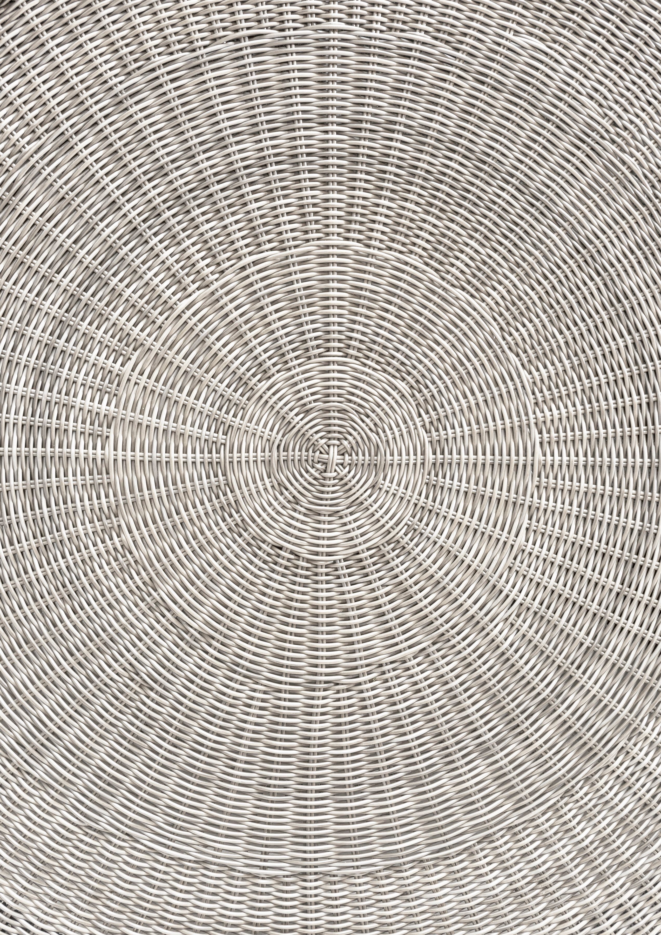 Destiny Gartentisch Luna (Set, Ø150, Höhe 75 cm), (150x75 cm), Aluminium, Polyrattan, inkl. Drehteller