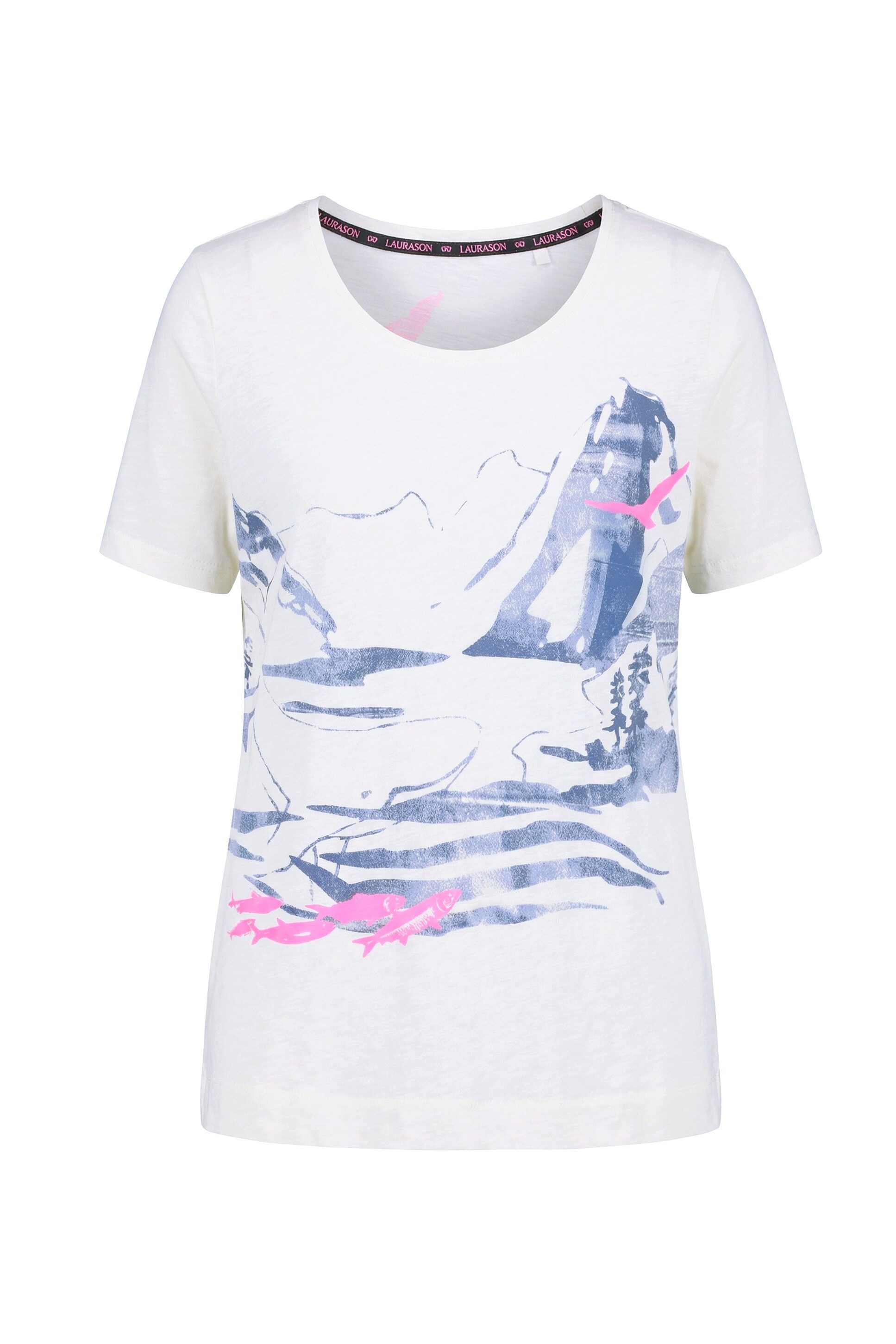 T-Shirt T-shirt 1/2 Arm Rundhals Cool dyed OEKO-TEX