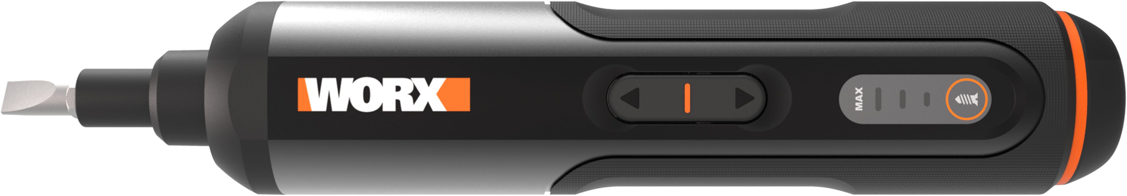 Worx Akku-Schrauber WX240, 300 U/min, 5 Nm, 3-Gang-Drehmomenteinstellung (5/4/2,5 Nm), inkl. Akku & Ladegerät