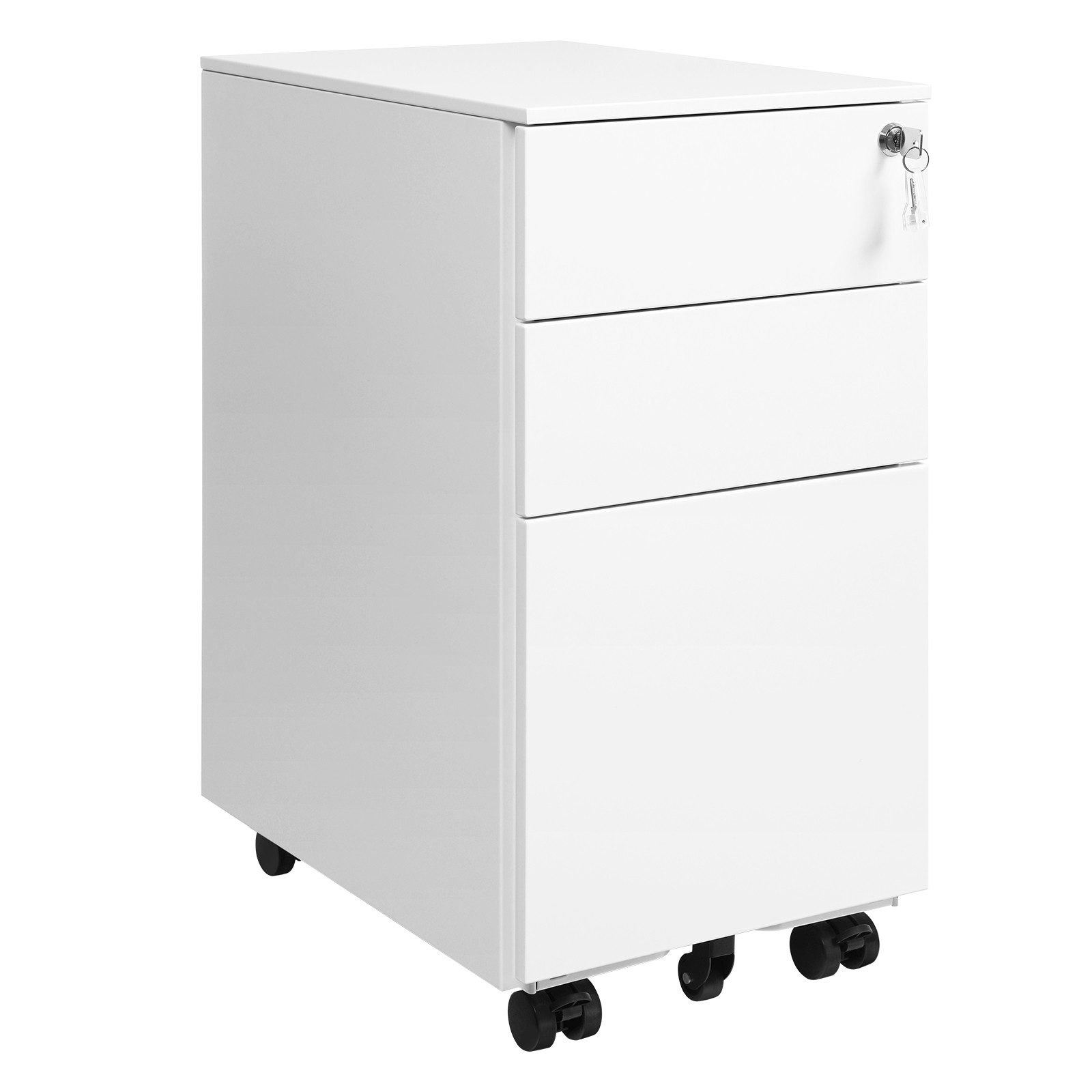 SONGMICS Aktenschrank Rollcontainer, mit 3 Schublade, günstig online kaufen