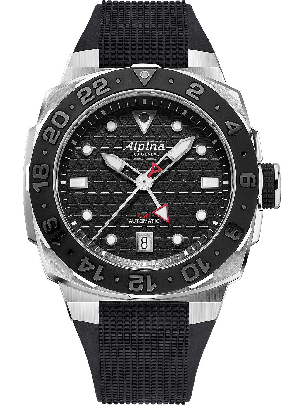 Alpina Schweizer Uhr Alpina AL-560B3VE6 Startimer Heritage GMT
