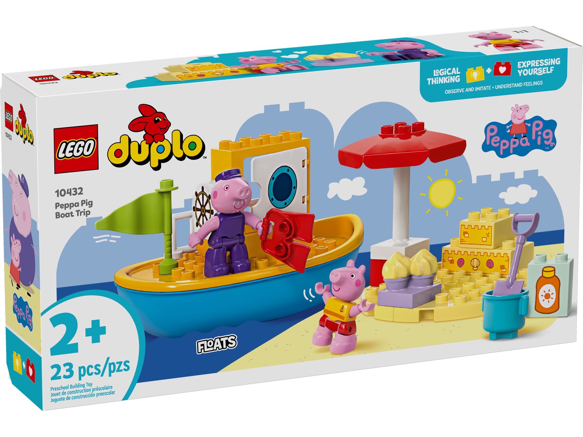 LEGO® LEGO® Duplo 10432 Peppas Bootsausflug Spielbausteine