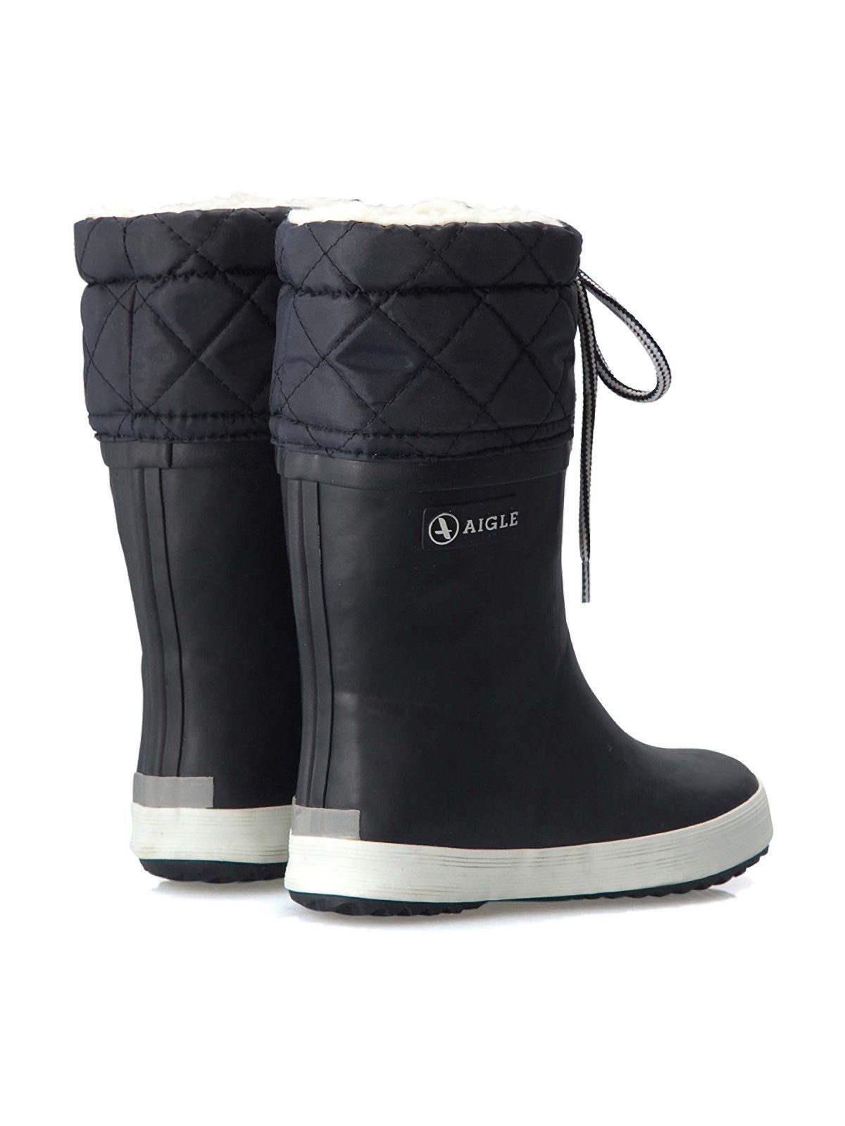Aigle Aigle Giboulee marine/weiß Gummistiefel