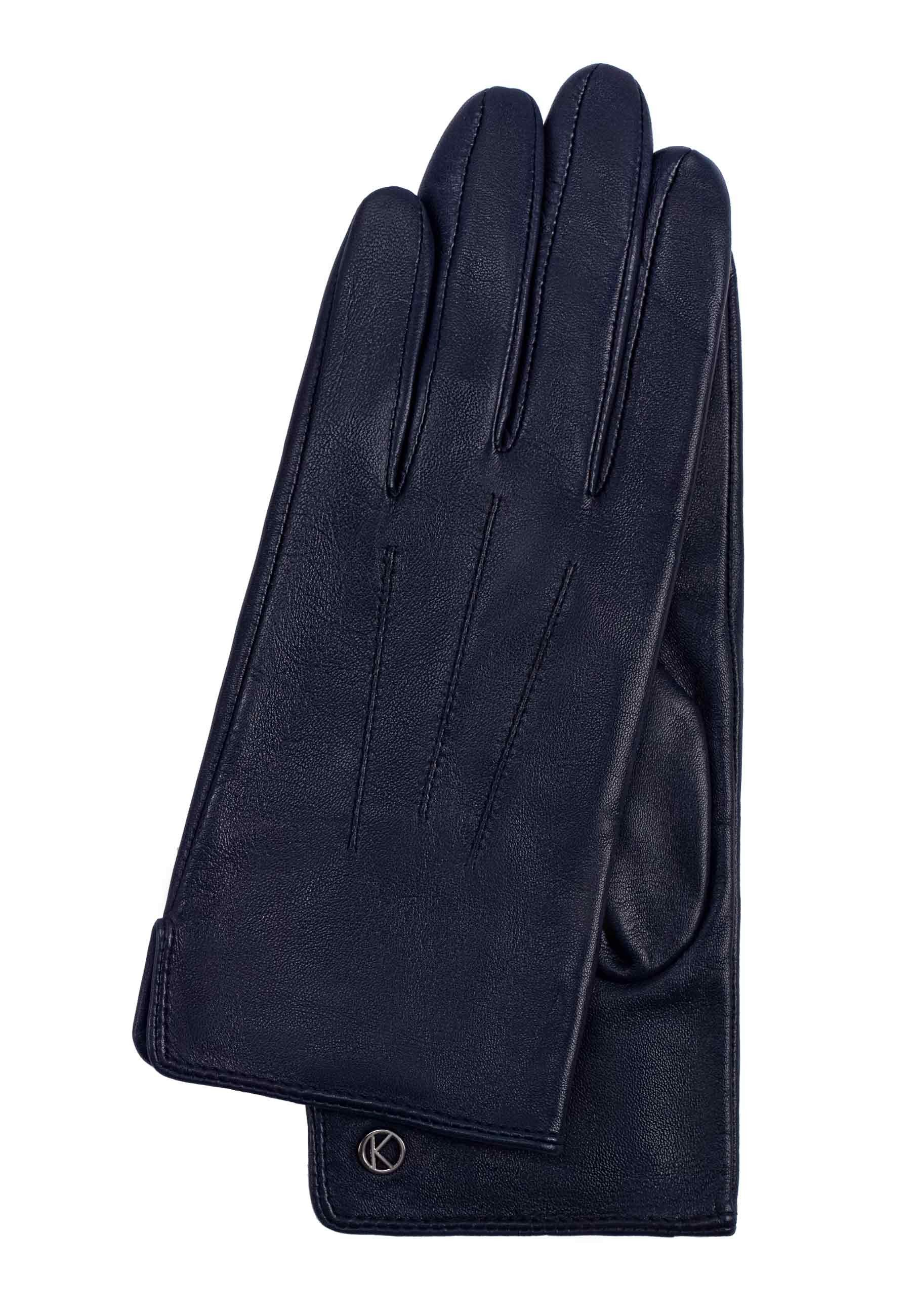 KESSLER Lederhandschuhe CARLA (Paar, 1-St., Handschuhe) Leather Working Group zertifiziertes Leder, REPREVE® Fleecefutter