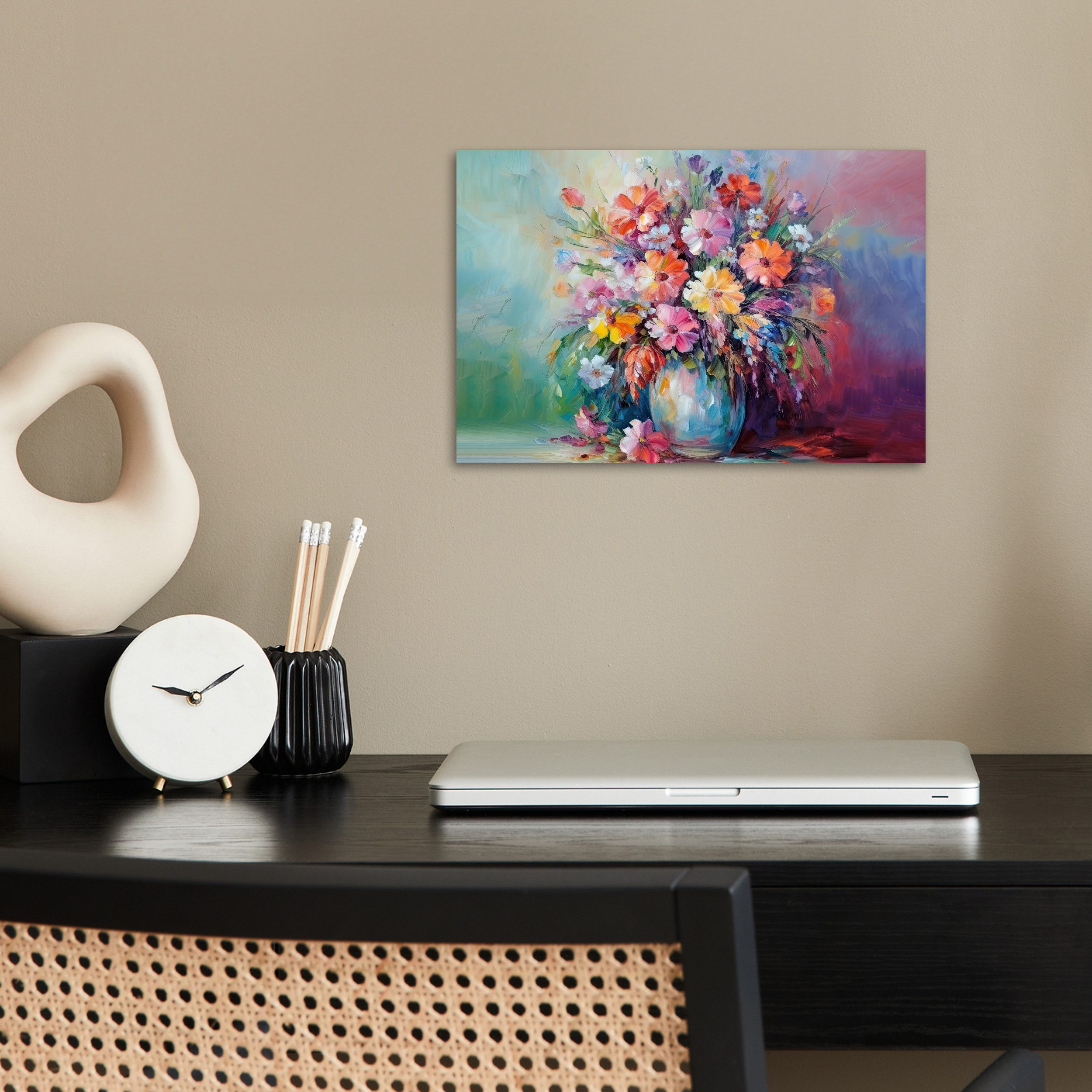 MuchoWow Poster Blumen - Kunst - günstig online kaufen