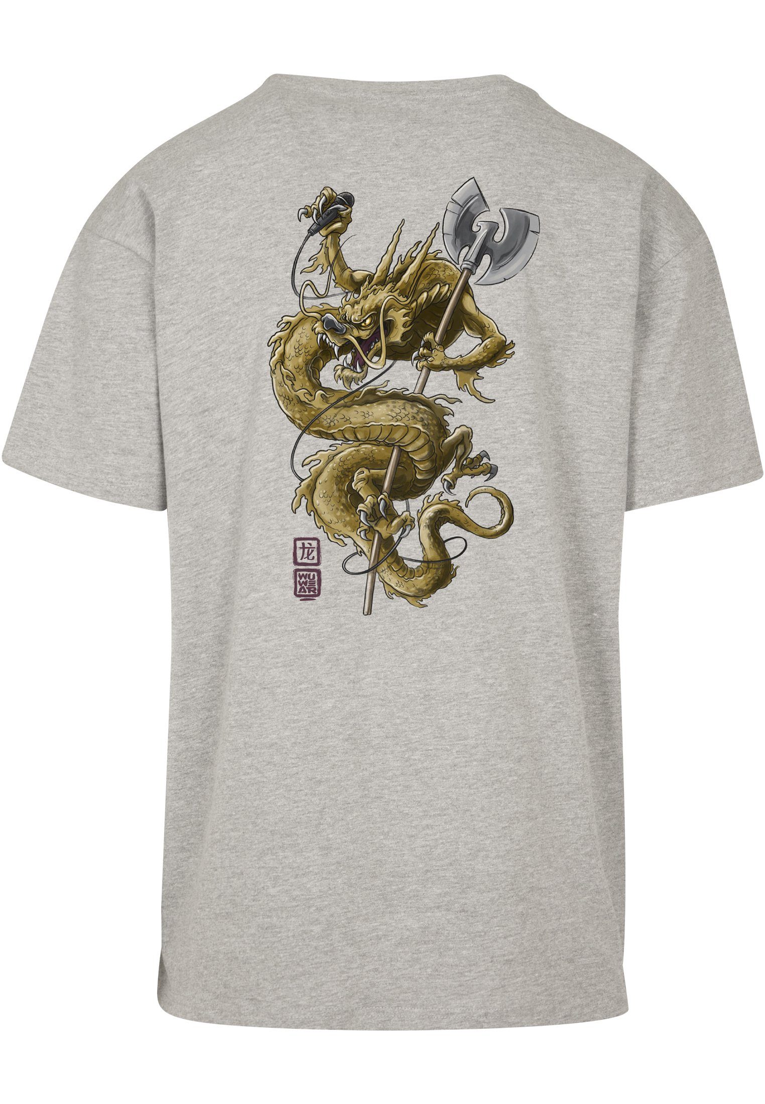 MisterTee Kurzarmshirt MisterTee Herren Wu Wear Dragon Tee (1-tlg) günstig online kaufen