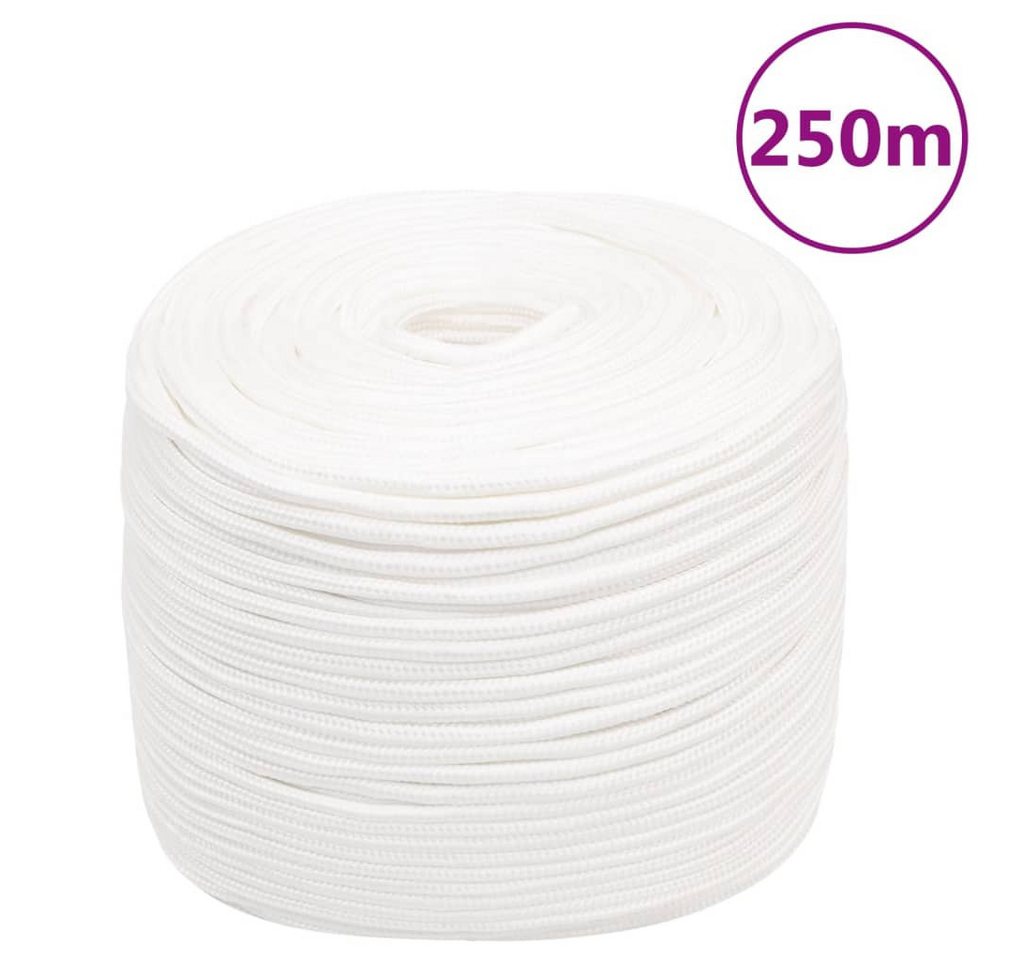 Thumbnail - vidaXL Seil, Bootsseil Weiß 10 mm 250 m Polypropylen