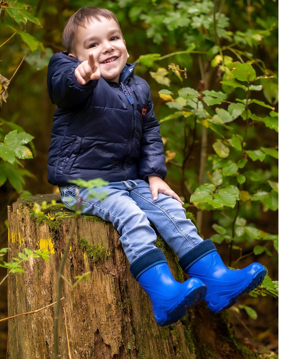 Beck Regenstiefel Ultraleicht  mit herausnehmbarem Warmfutter Gummistiefel (für warme Füße bei Nässe und Kälte, Isolierend bis -30 Grad) robust, wasserdicht, extrem leicht