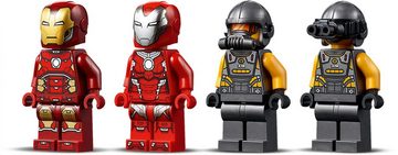 LEGO® Konstruktionsspielsteine LEGO® Marvel - Iron Man Hulkbuster vs. A.I.M.-Agen, (Set, 456 St)