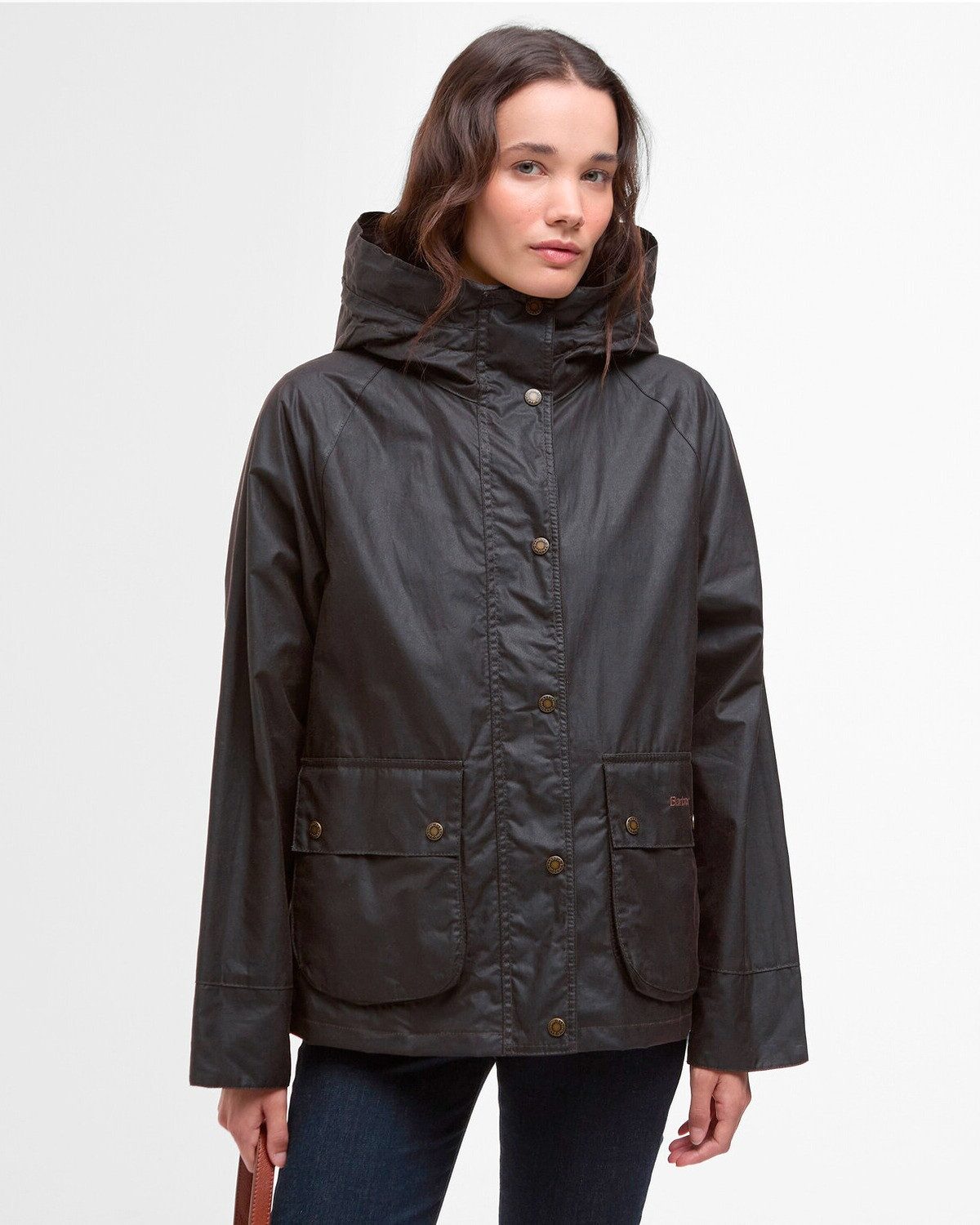 Barbour Allwetterjacke Wachsjacke Hollies günstig online kaufen