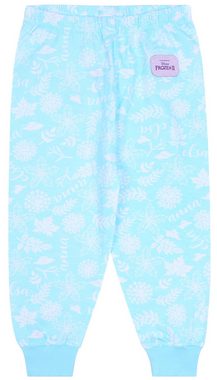 Sarcia.eu Pyjama Lila-blaues Pyjama für Mädchen Frozen Die Eiskönigin 7-8 Jahre
