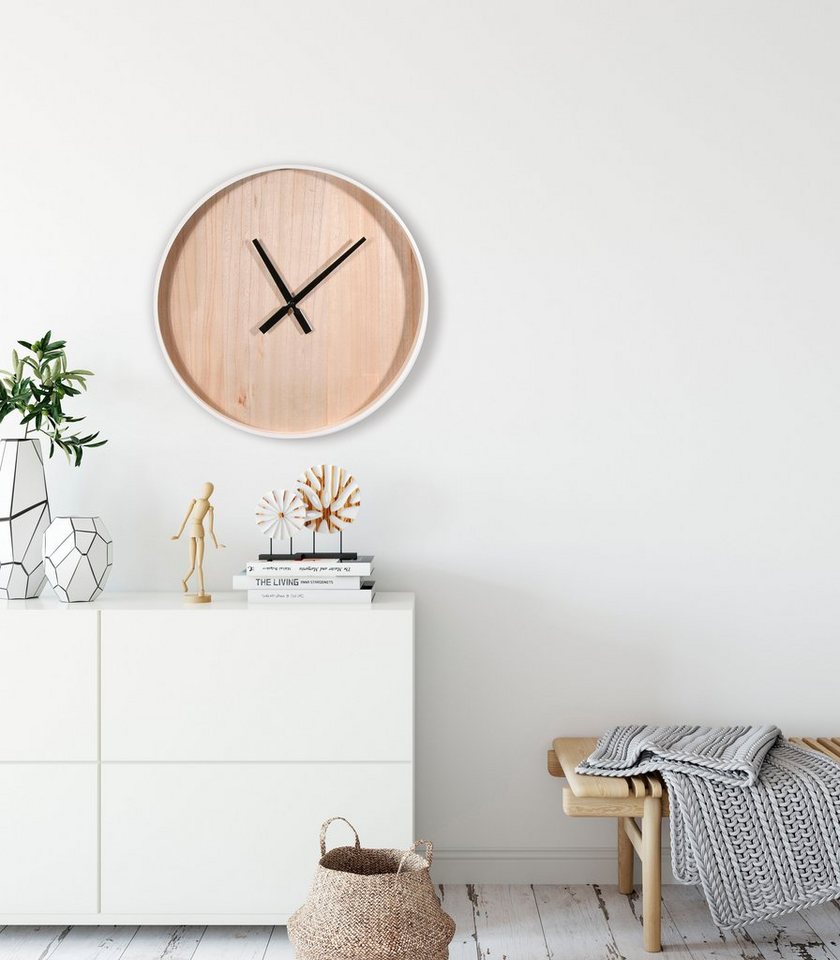 OTTO products Uhr »Matts« (aus FSC-zertifiziertem Holz, Ø 60cm)-HomeTrends