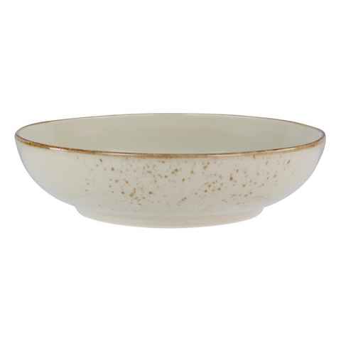 CreaTable Schale Poke Bowl NATURE COLLECTION, Beige, Ø 23 cm, Steinzeug