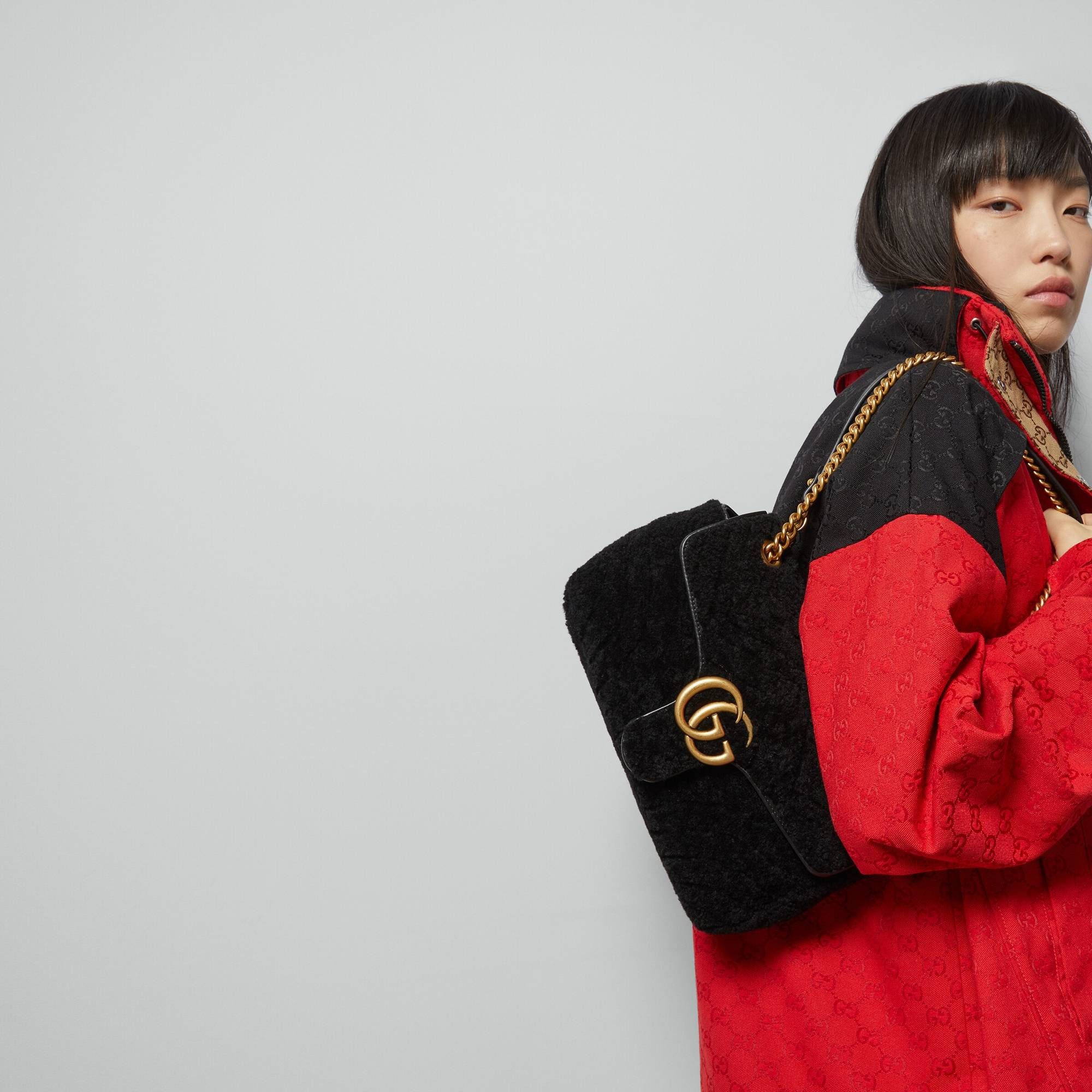 GUCCI Schultertasche GG Marmont