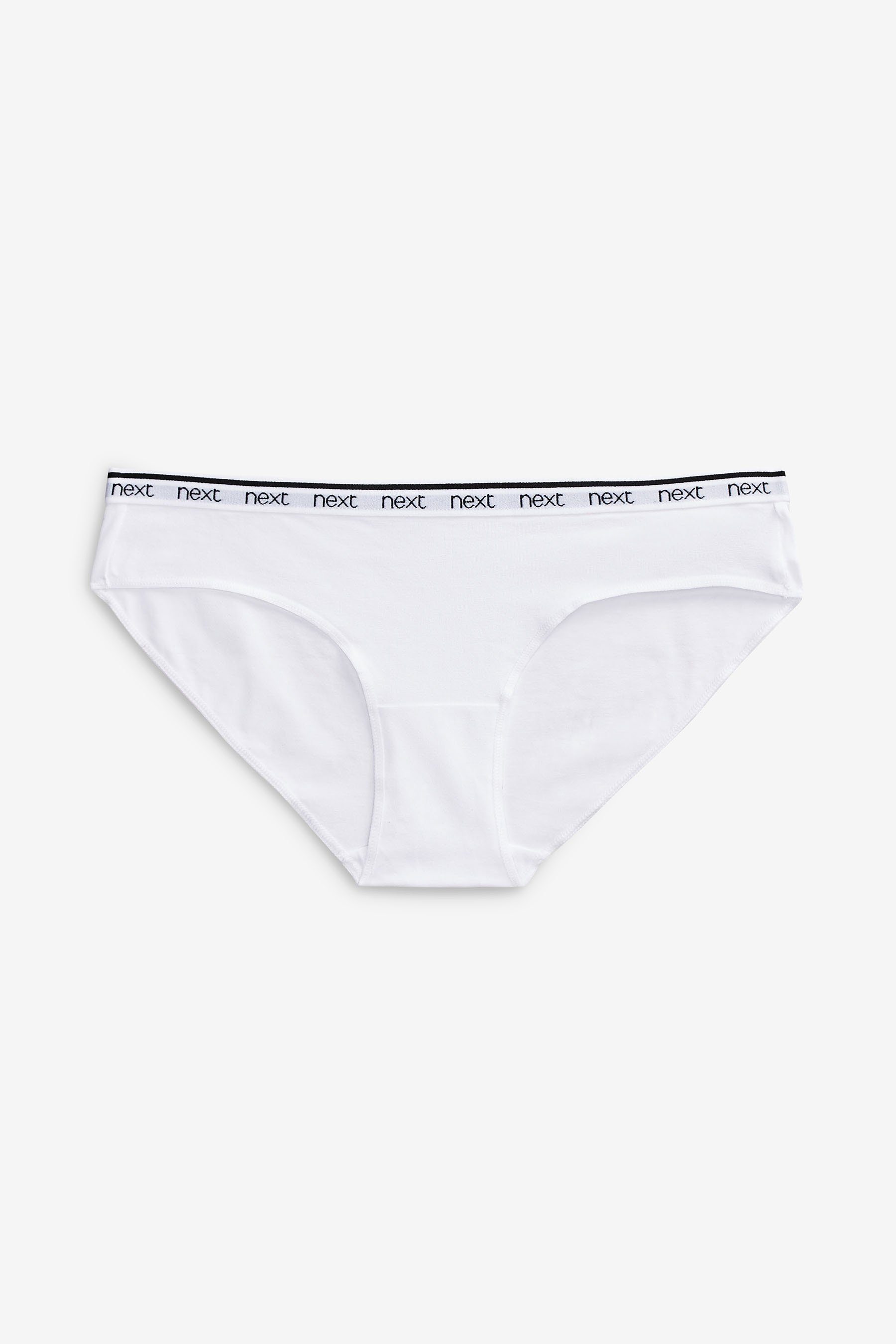 Next Bikinislip Bikinislip mit Logo und Baumwolle, 4er-Pack (4-St)