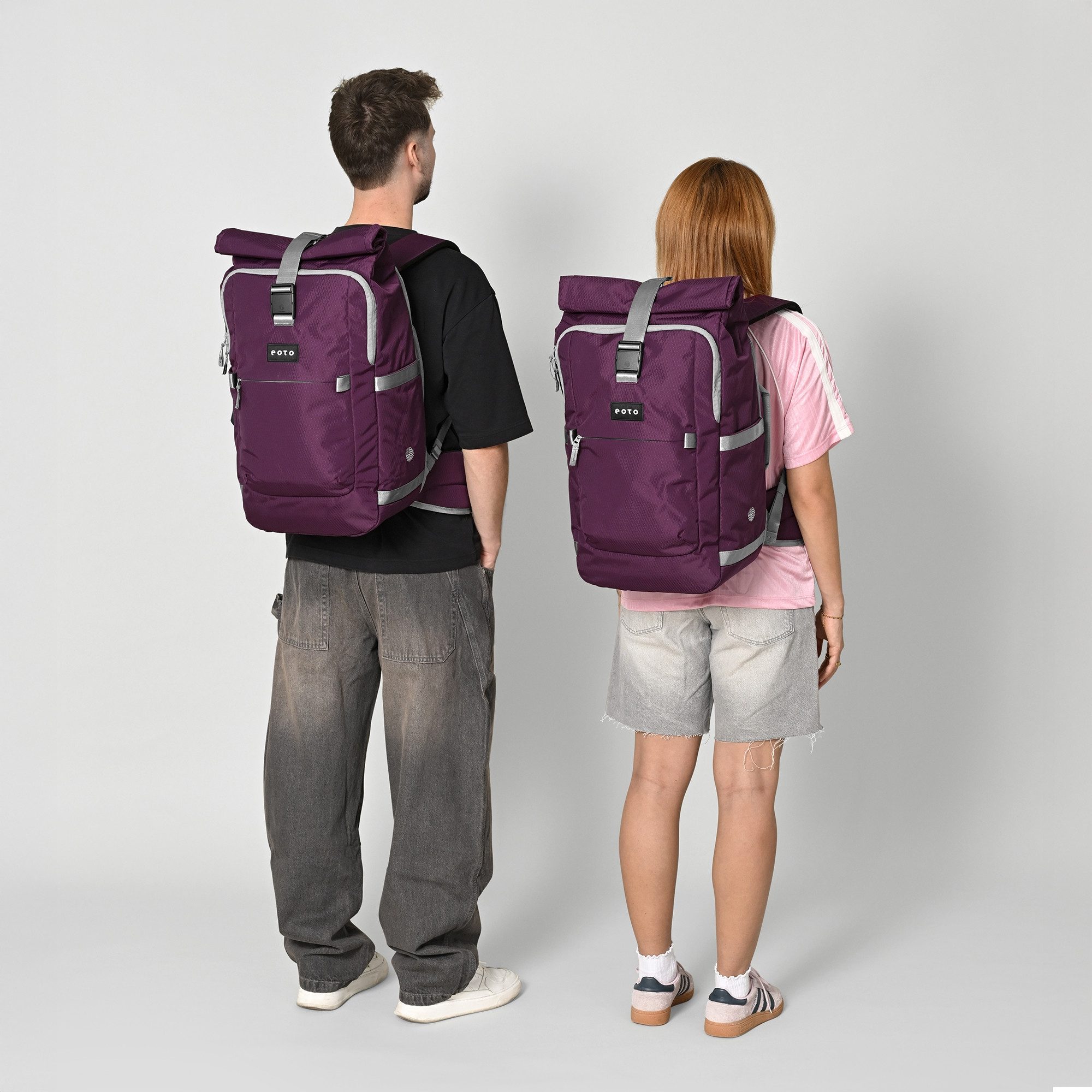 eoto Rucksack TALL41, Roll Top, ergonomisch, nachhaltig, 41 L (1-tlg)