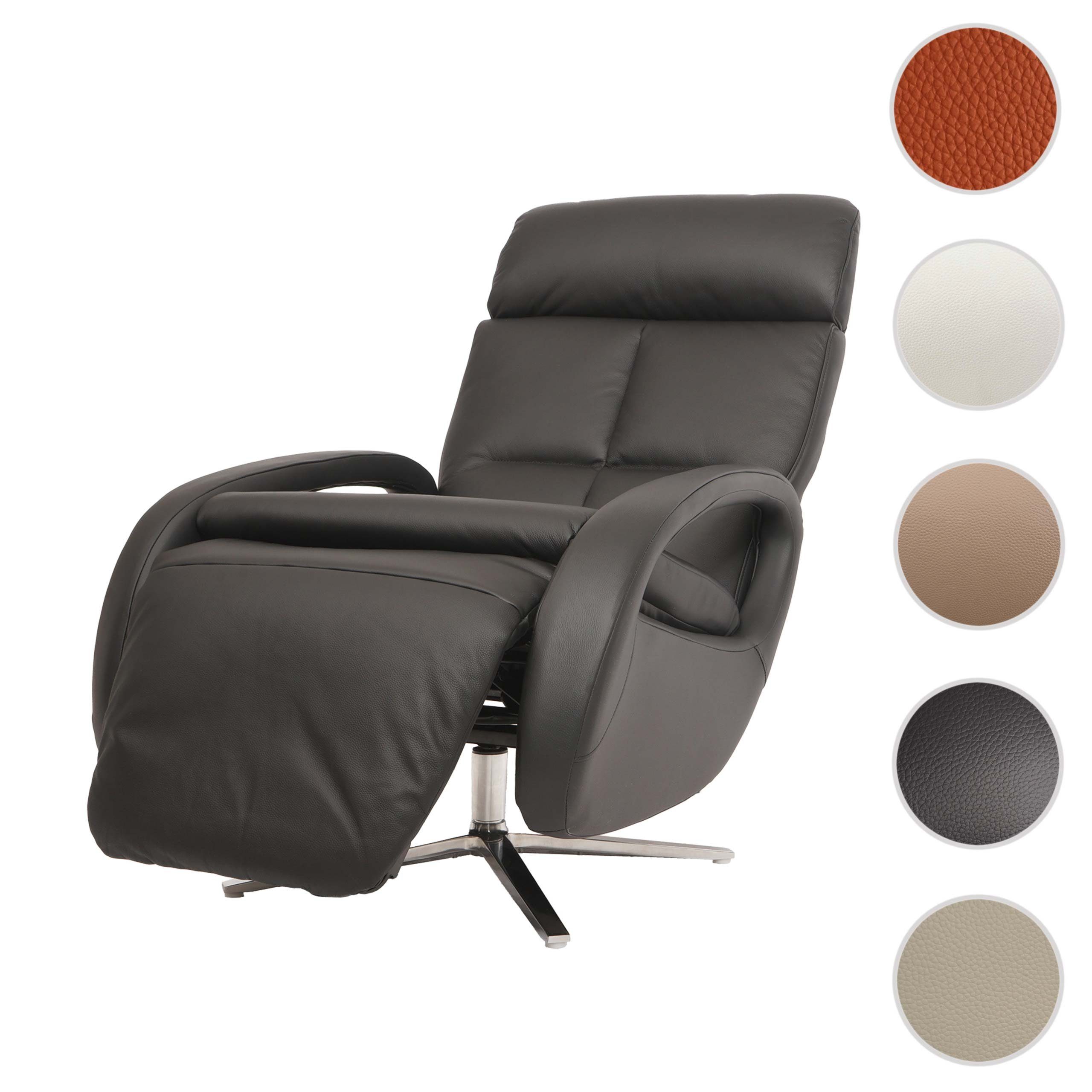 MCW Relaxsessel MCW-L11, Sessel durch Gewichtsverlagerung neigbar,Um 360° drehbar