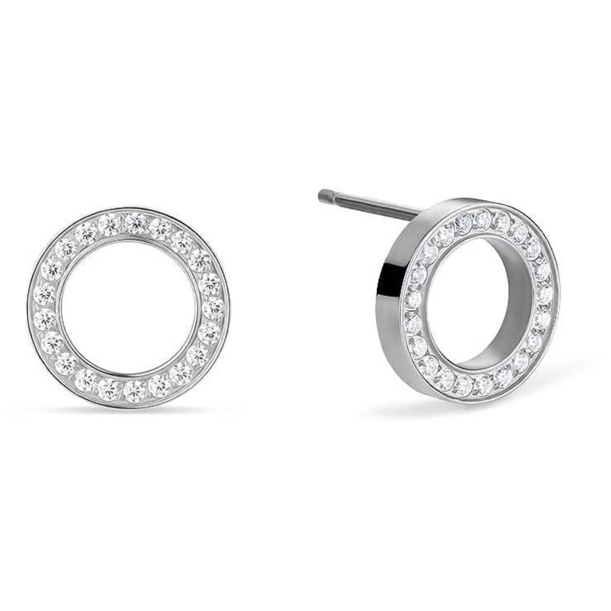 Bering Ohrstecker-Set Runde Ohrstecker mit Steinchen besetzt - Bering Jewelry