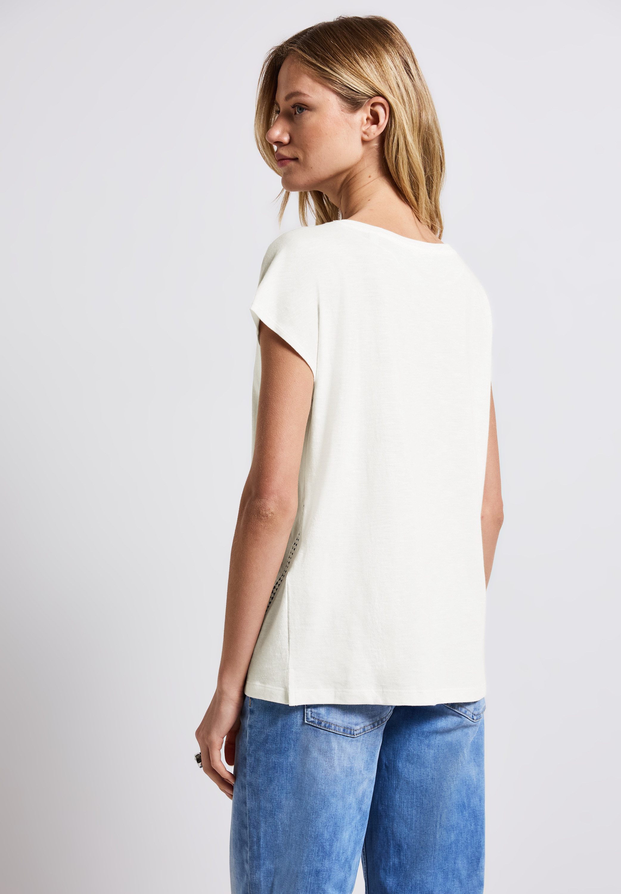 STREET ONE T-Shirt, im soften Baumwoll-Mix günstig online kaufen