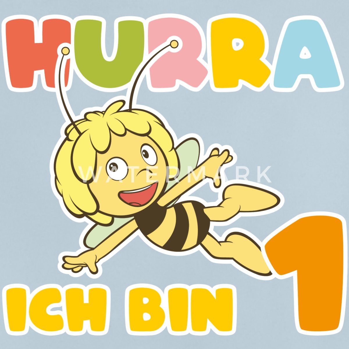 Spreadshirt T-Shirt Biene Maja 1. Geburtstag Baby Bio-T-Shirt (1-tlg)