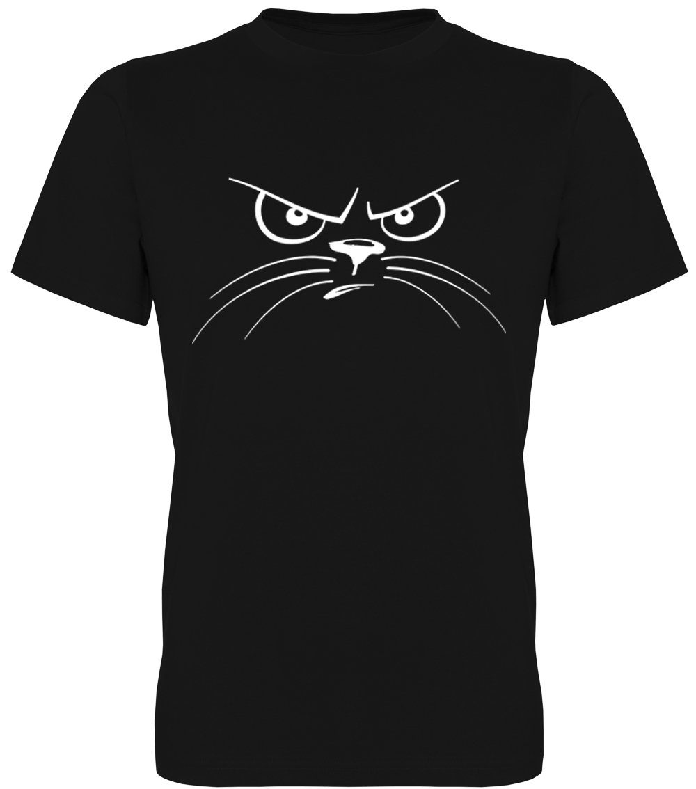G-graphics T-Shirt Grimmige Katze Herren T-Shirt mit einem Spruch / Print f günstig online kaufen
