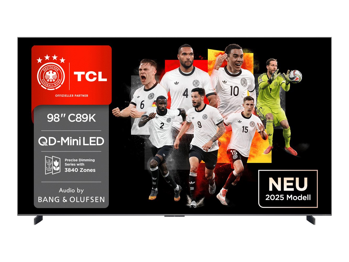 TCL 98C89K QLED Mini LED-Fernseher (98 Zoll, 4K Ultra HD)