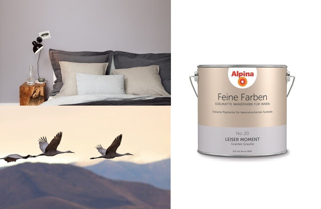 *Alpina* Wand- und Deckenfarbe Feine Farben 2,5 Liter No.20 LEISER MOMENT