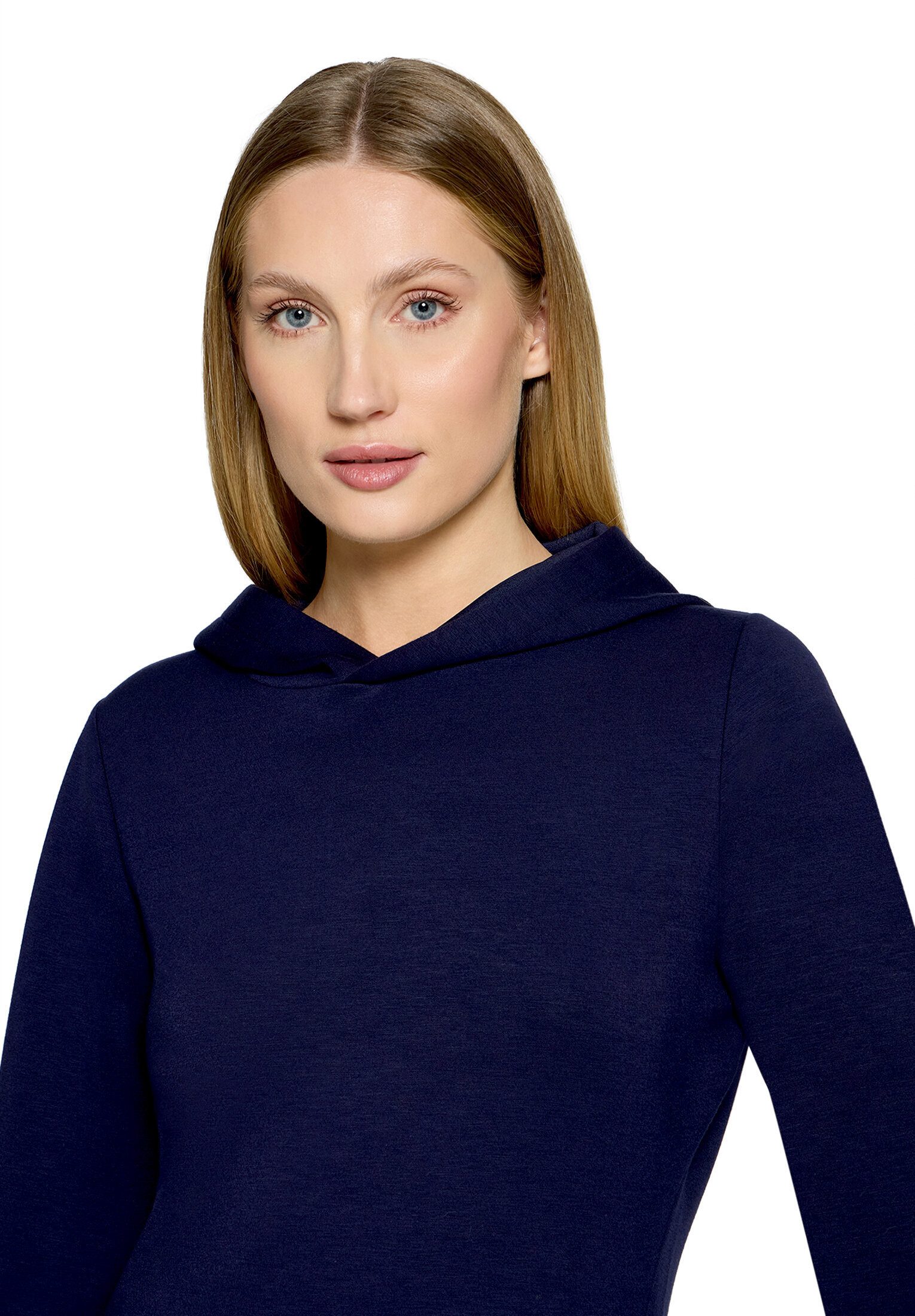 Cartoon Druckkleid Damen mit Kapuze
