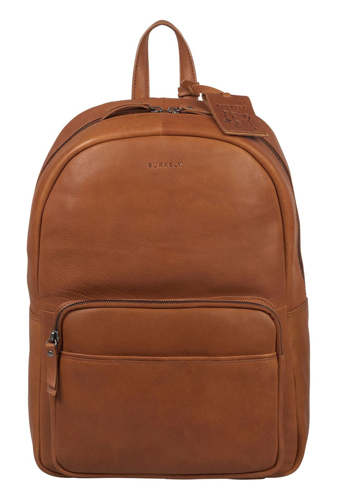 Burkely Rucksack Round Backpack 14", aus echtem Leder