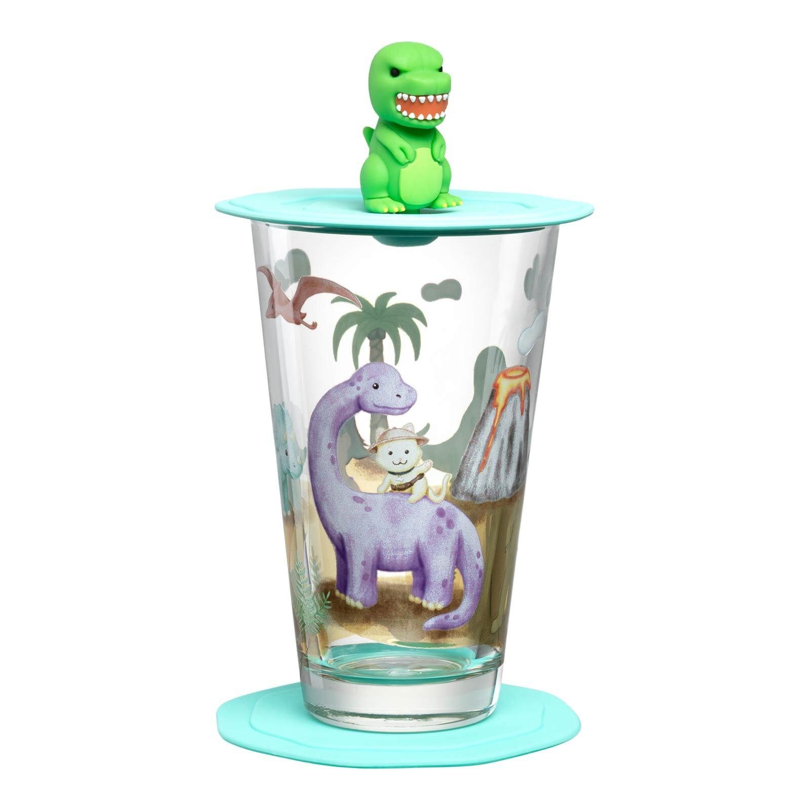 Bambini 300 Avventura ml, Kinderbecherset Dino Glas Kinderbecher LEONARDO