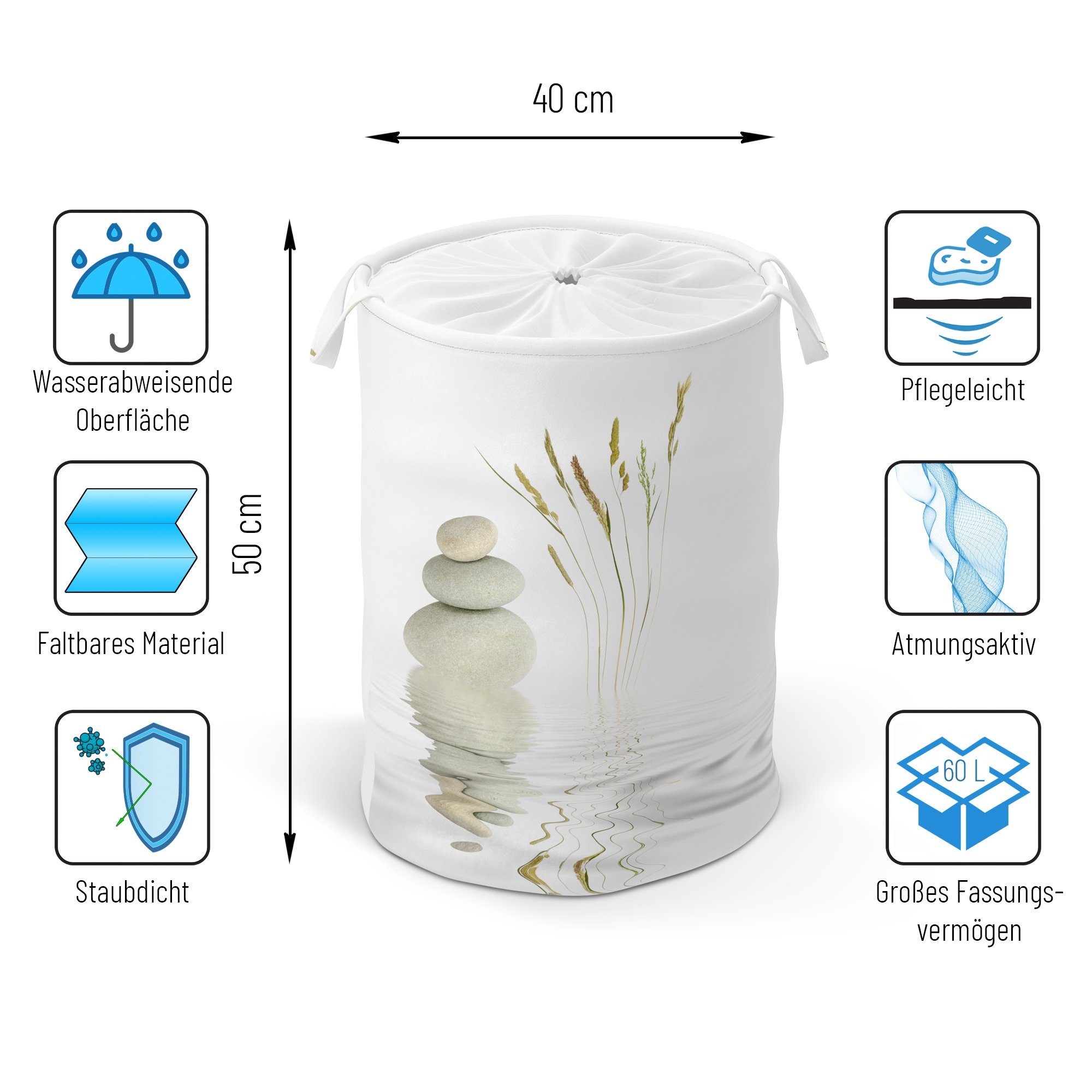 Sanilo Wäschekorb mit Motiv, viele schöne Wäschesammler zur Auswahl, Wäsche günstig online kaufen