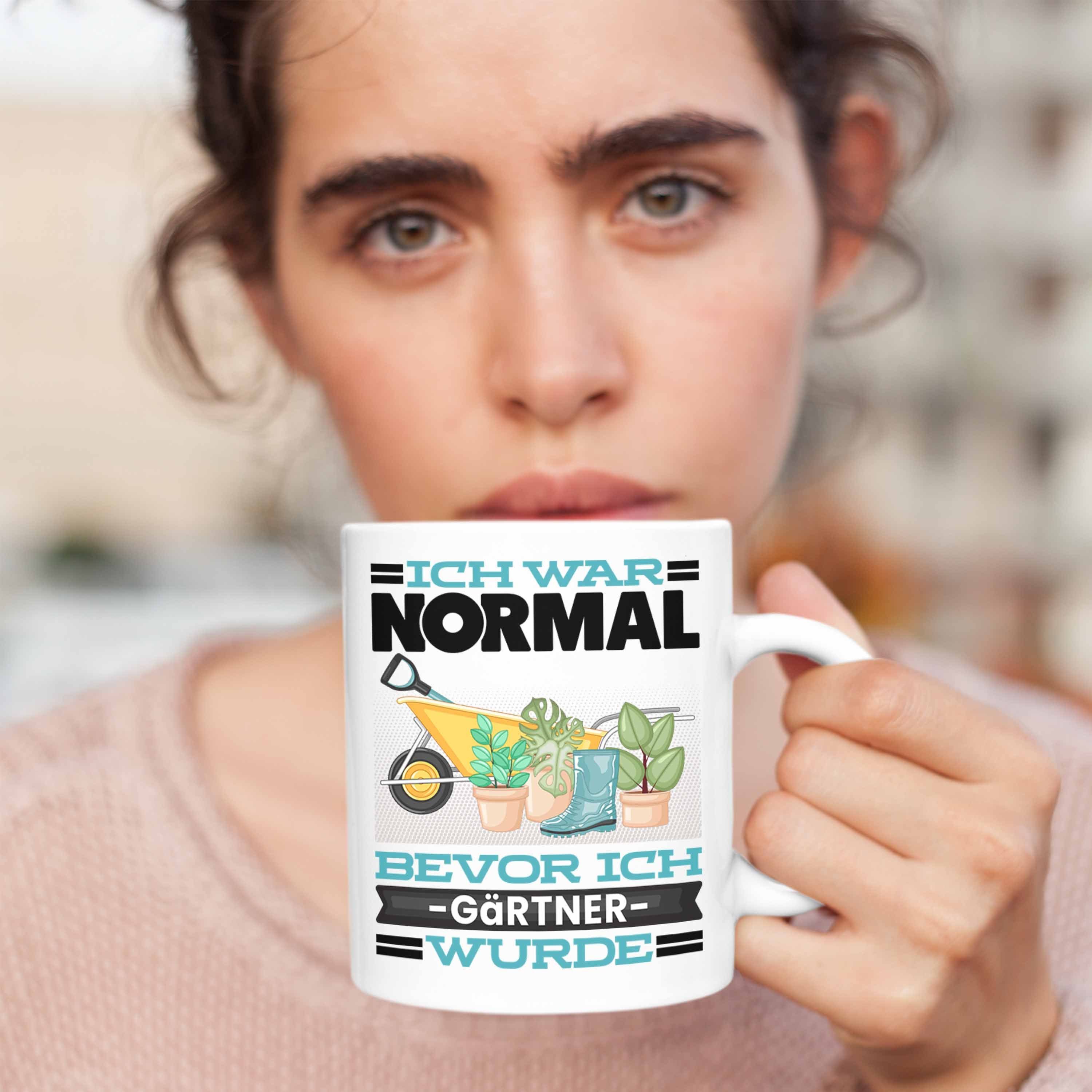 Ich Weiss Bevor Tasse Hobbygärtner für Geschenk Trendation Normal War Spruch Ic Garten Tasse