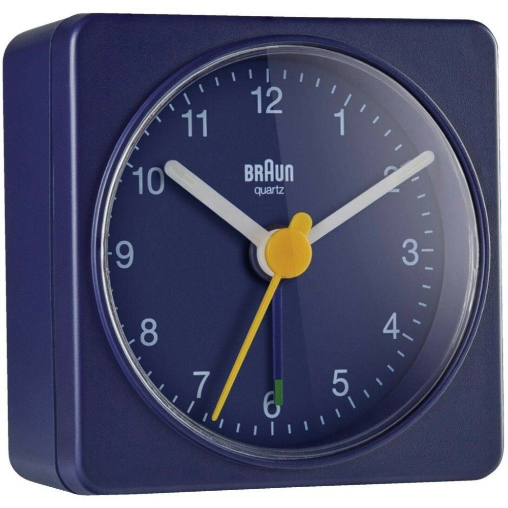 Braun Wecker blau Quarzwecker - - BC02BL