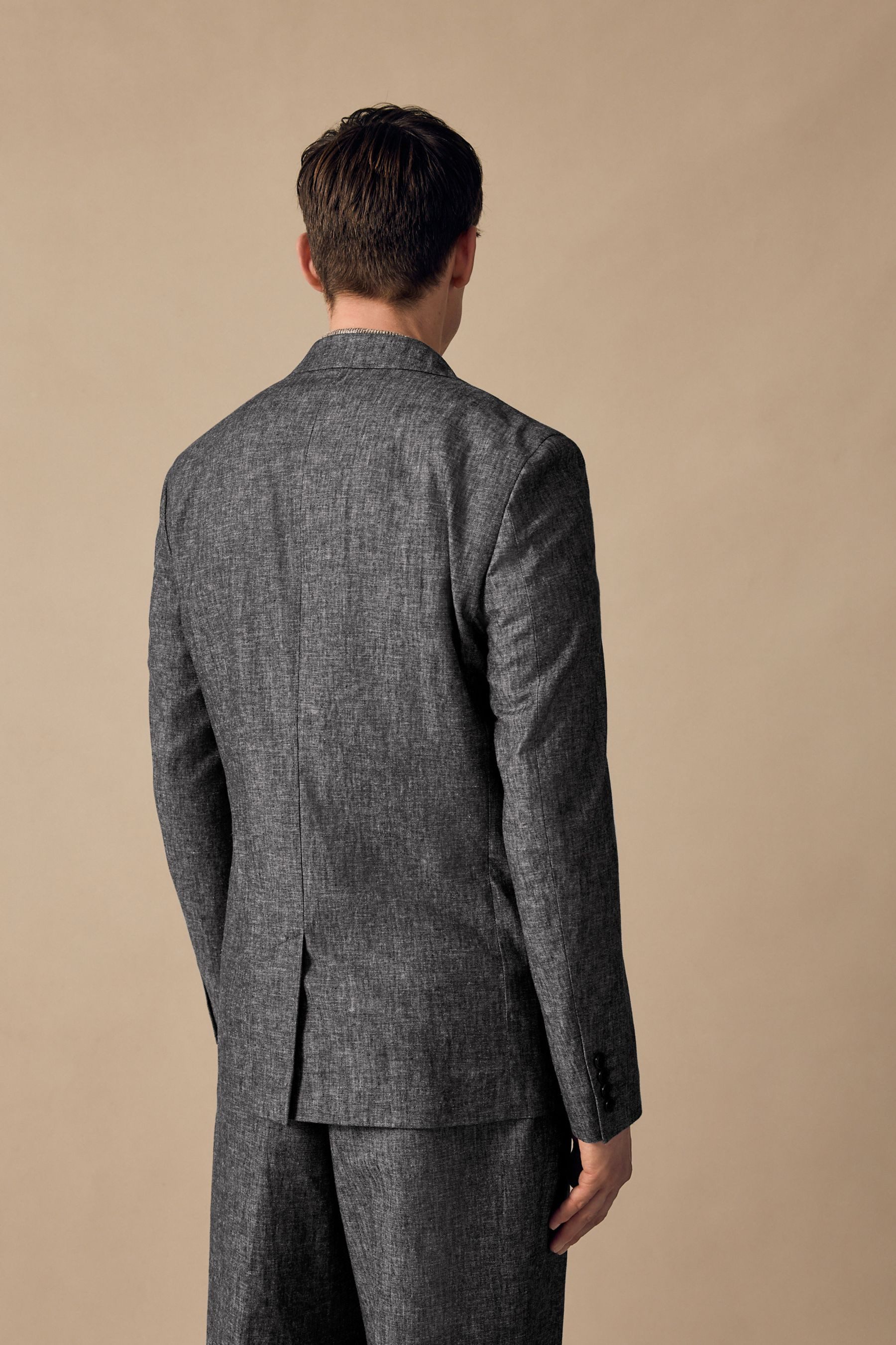 Next Sakko Slim Fit Anzugsakko aus Leinengemisch (1-tlg) günstig online kaufen