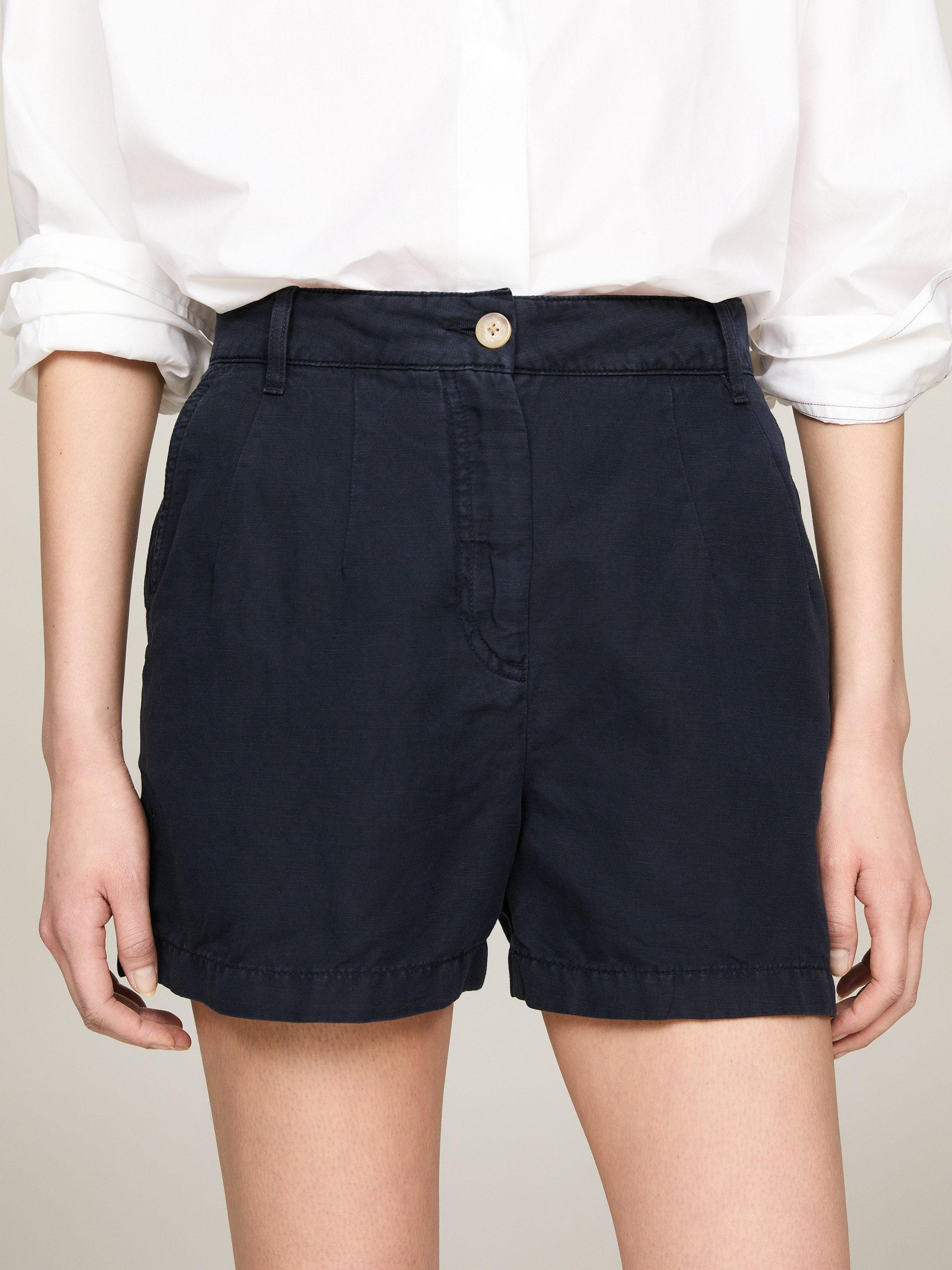 Tommy Hilfiger Shorts COTTON LINEN SHORT günstig online kaufen