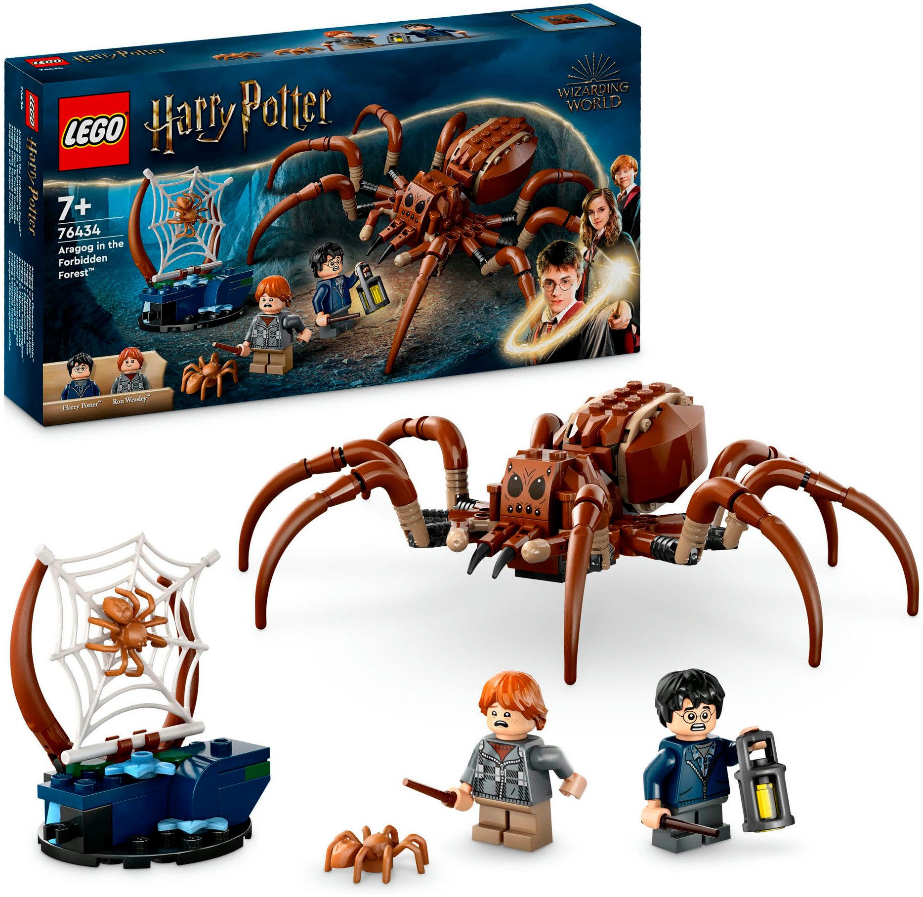 LEGO® Aragog im Verbotenen Wald™ (76434), LEGO Harry Potter™ Konstruktionss günstig online kaufen
