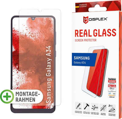 Displex Real Glass Samsung Galaxy A34 5G für Samsung Galaxy A34 5G, Displayschutzfolie