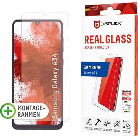 Displex Real Glass Samsung Galaxy A34 5G für Samsung Galaxy A34 5G, Displayschutzfolie