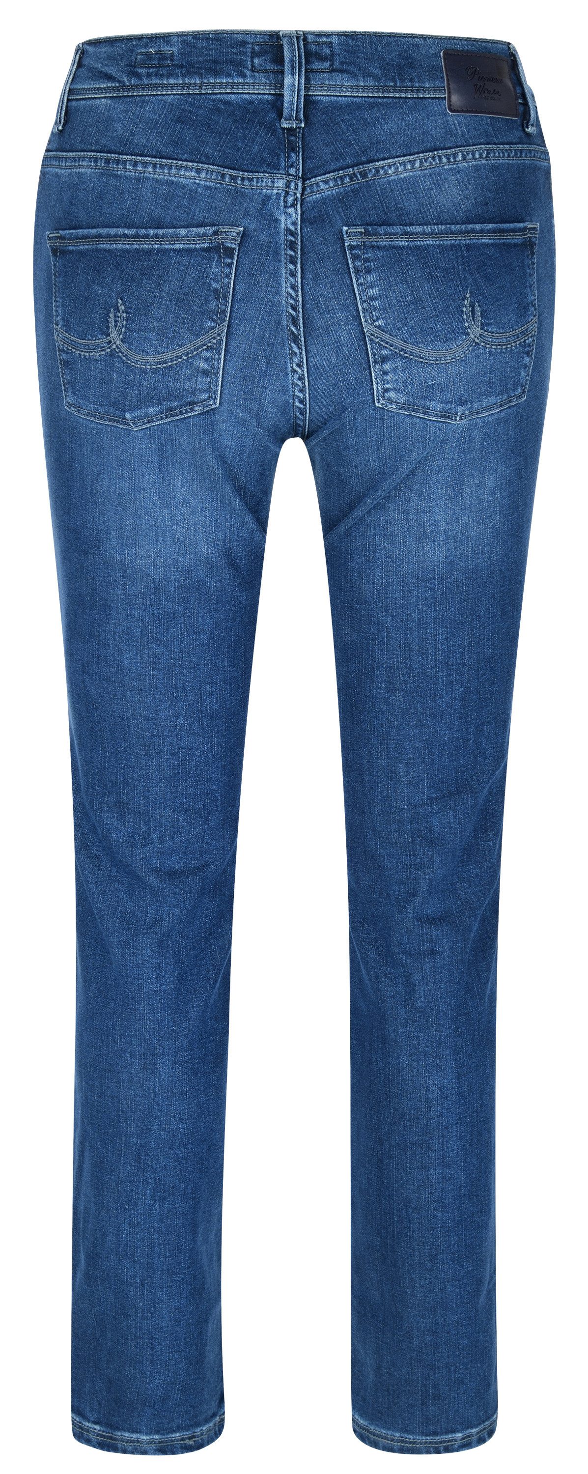 Pioneer Authentic Jeans Stretch-Jeans PIONEER BETTY rinsed blue used 3098 5050.6812 - POWERSTRETCH – Bild 2 von 3