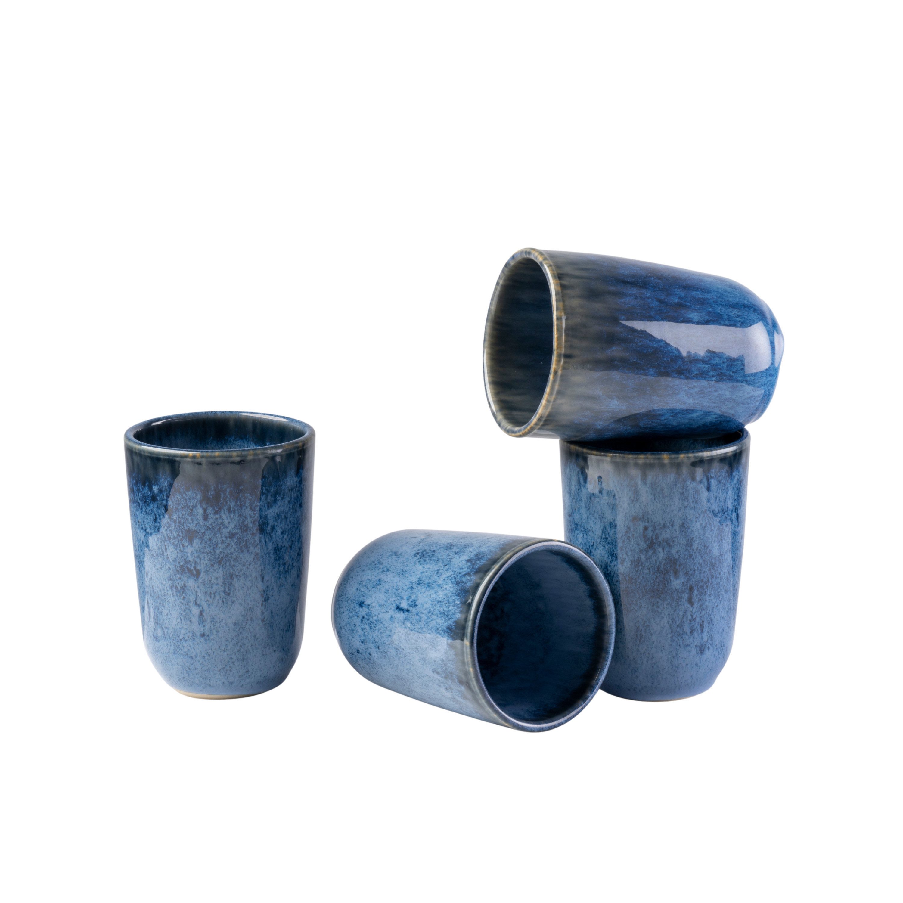 Gipfelstück Кружки Wilde Schlucht, 4-tlg., Steinzeug