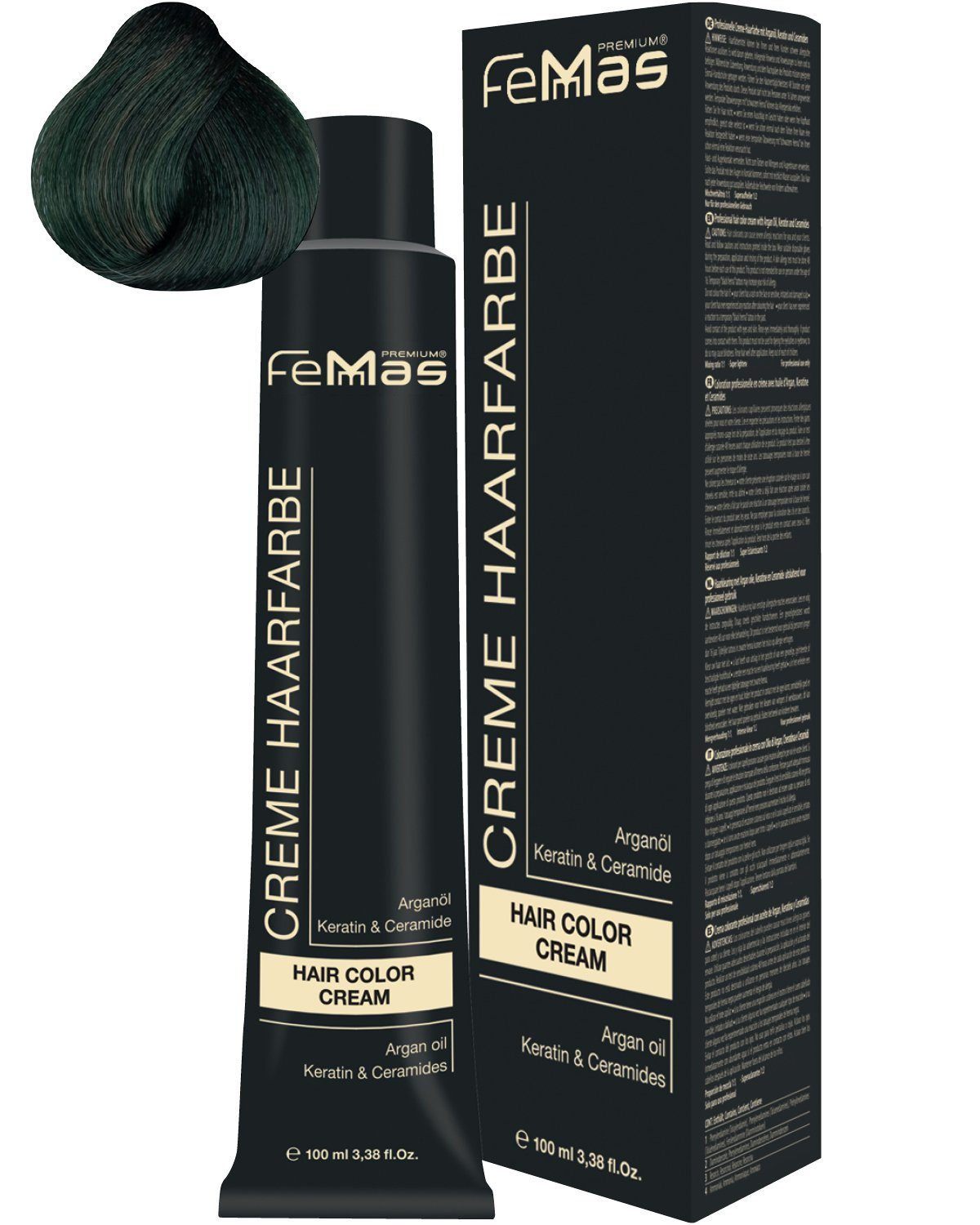 Femmas Premium Haarfarbe Femmas Hair Color, 1-tlg., Profi-Qualität