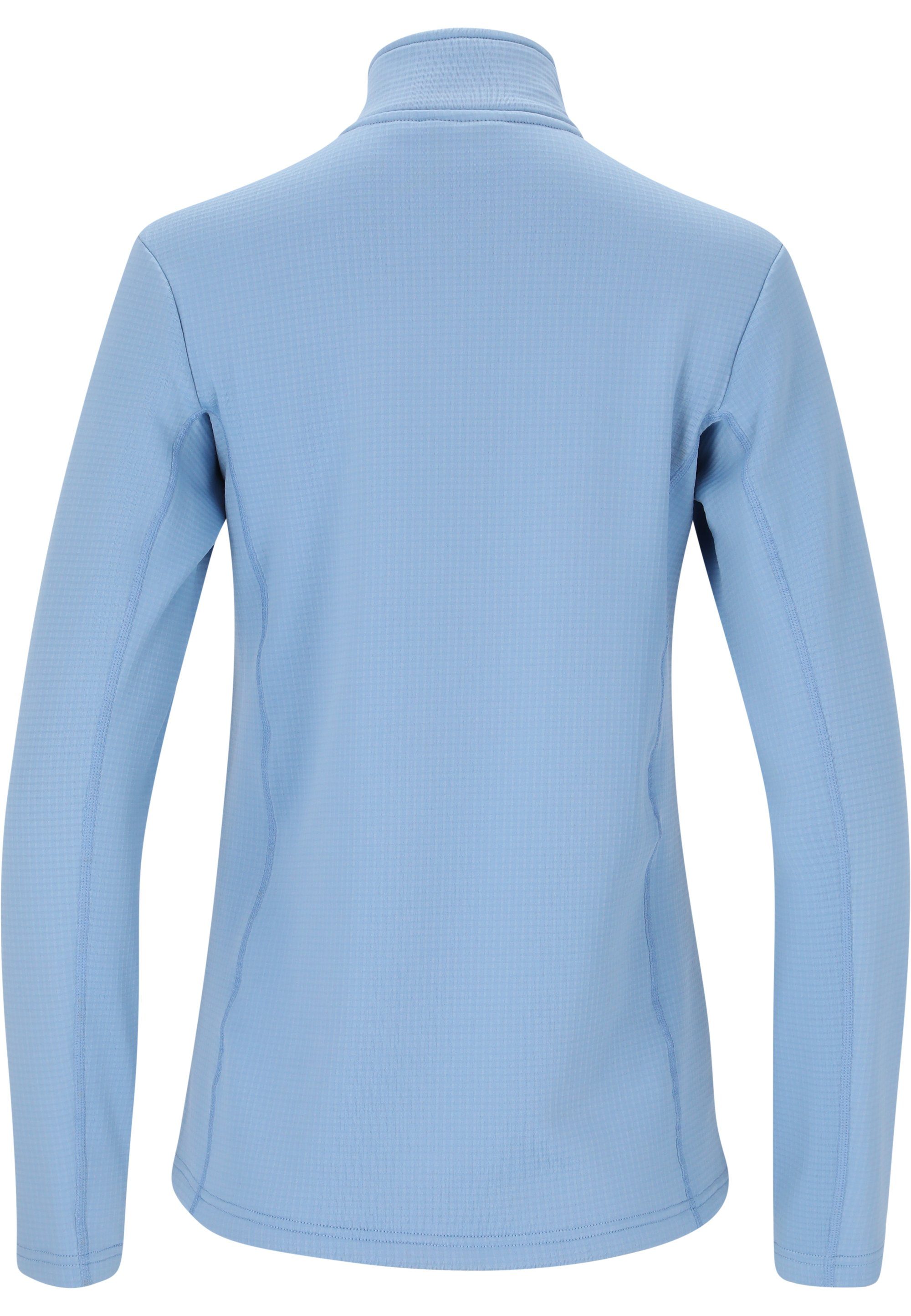 Quick praktischer Langarmshirt mit Dry-Funktion WHISTLER Juice hellblau