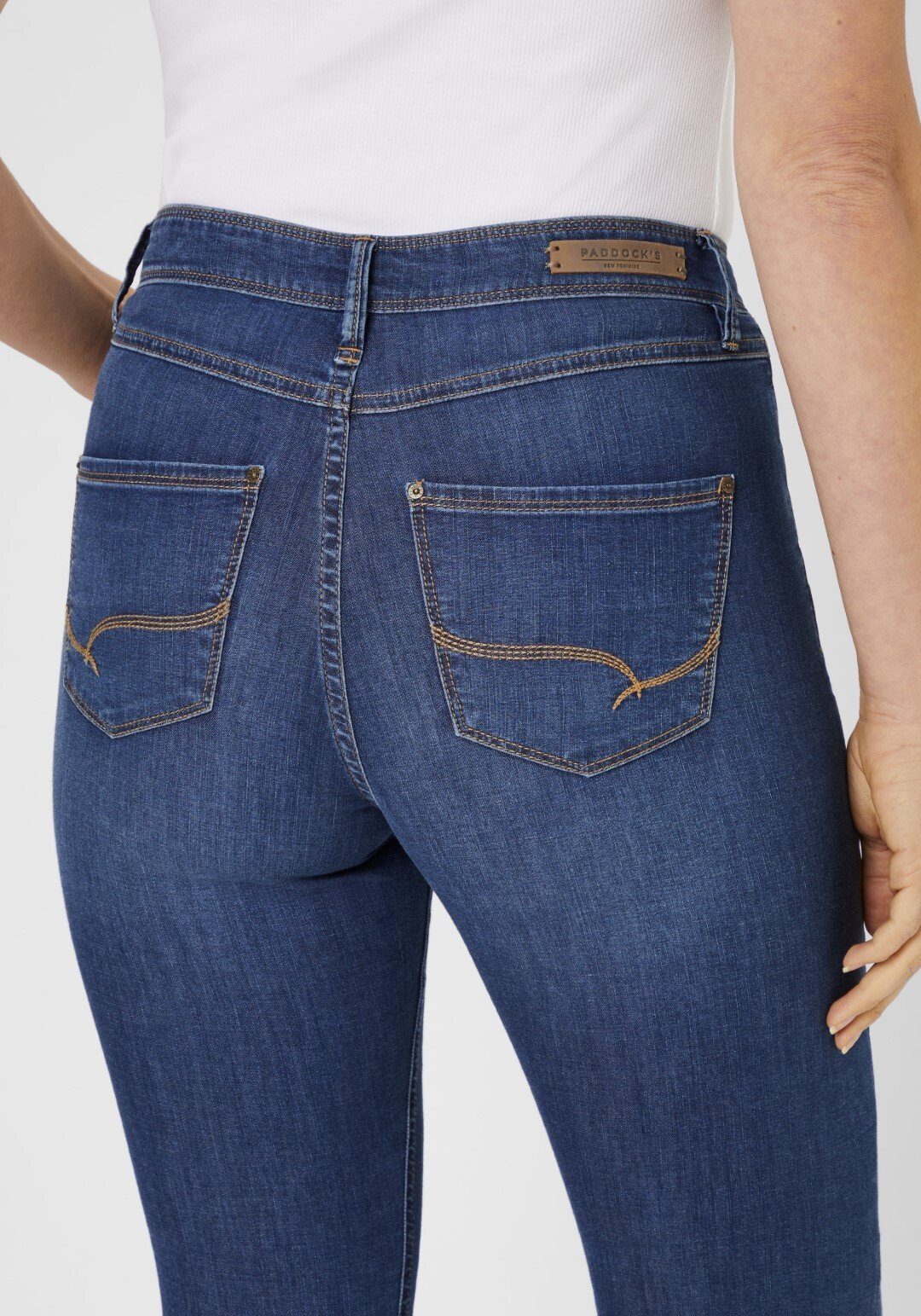 Paddock's Slim-fit-Jeans PAT Light Denim mit Motion & Comfort Stretch