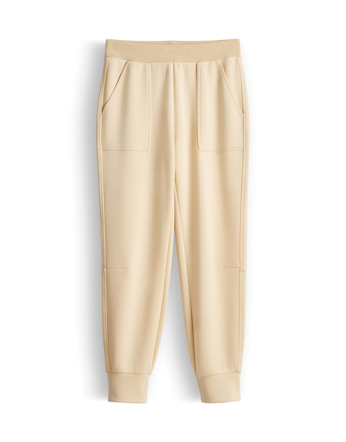 OPUS Stoffhose Myha Club mit samtiger Optik Schmal zulaufendes Bein, angeraute Oberfläche, weicher Griff