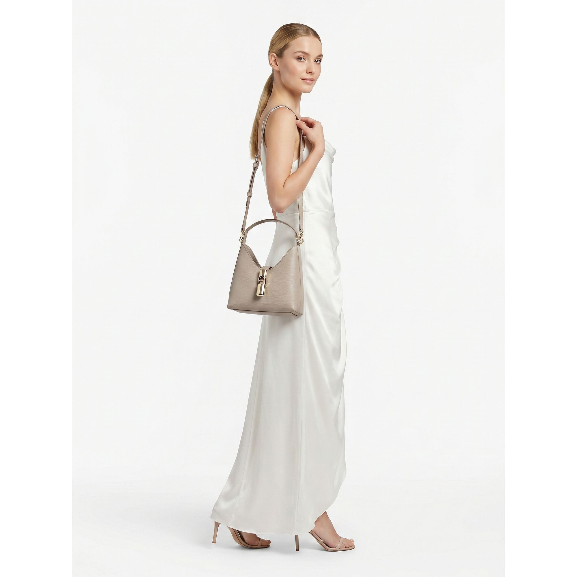 Furla Henkeltasche Goccia, Leder