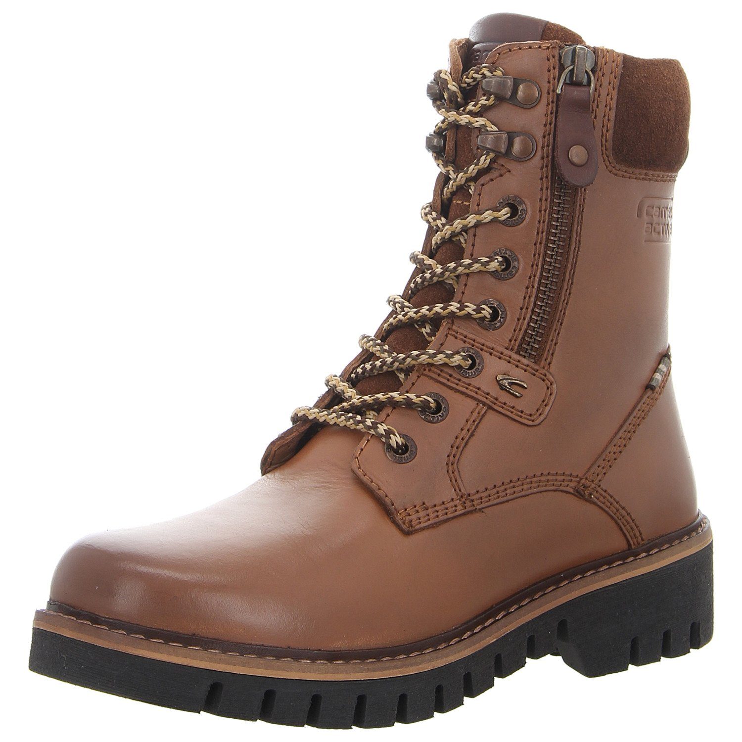 camel active Schnürstiefelette Braun