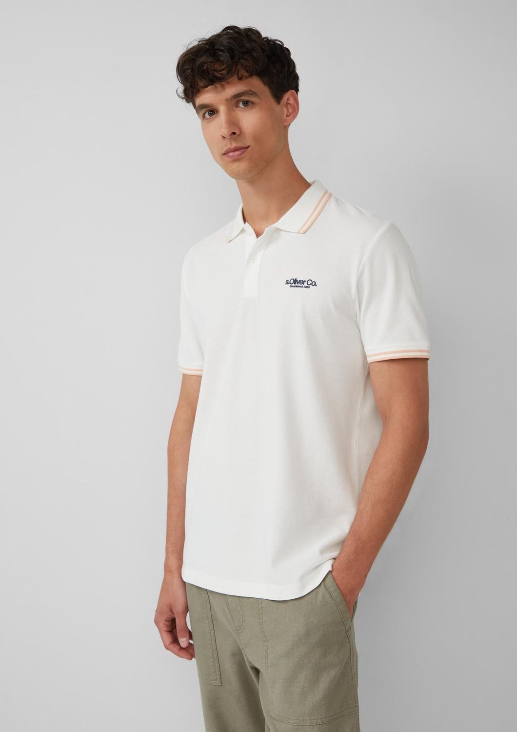 s.Oliver Poloshirt Poloshirt mit Waffelstruktur und günstig online kaufen